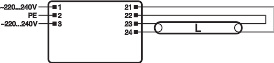 OSRAM OSRAM QT FIT5 voorschakelapparaat 28x30cm - IP20