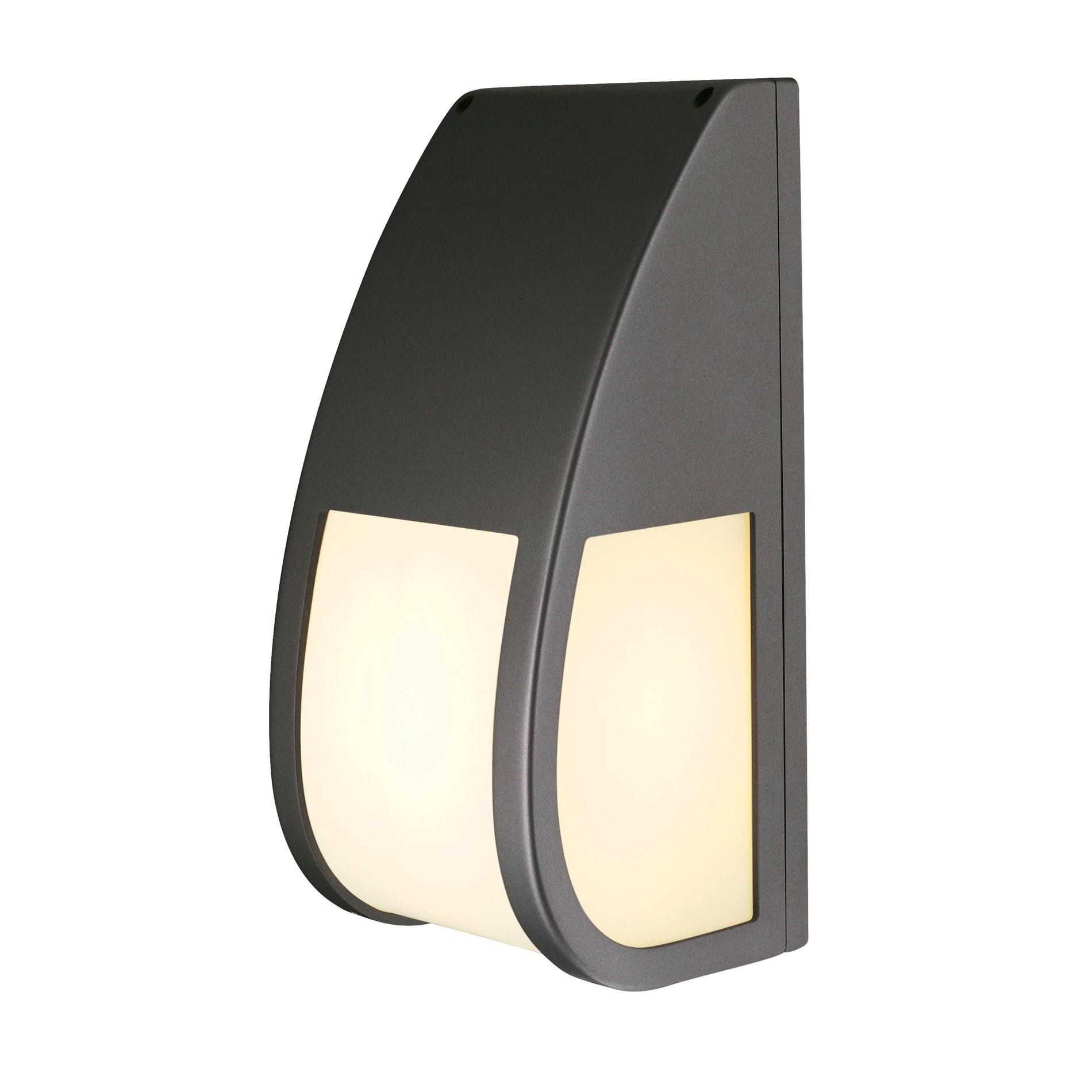 SLV keras ELT E27 WL anthracite IP54 - ANTRACIET - 25W - IP54