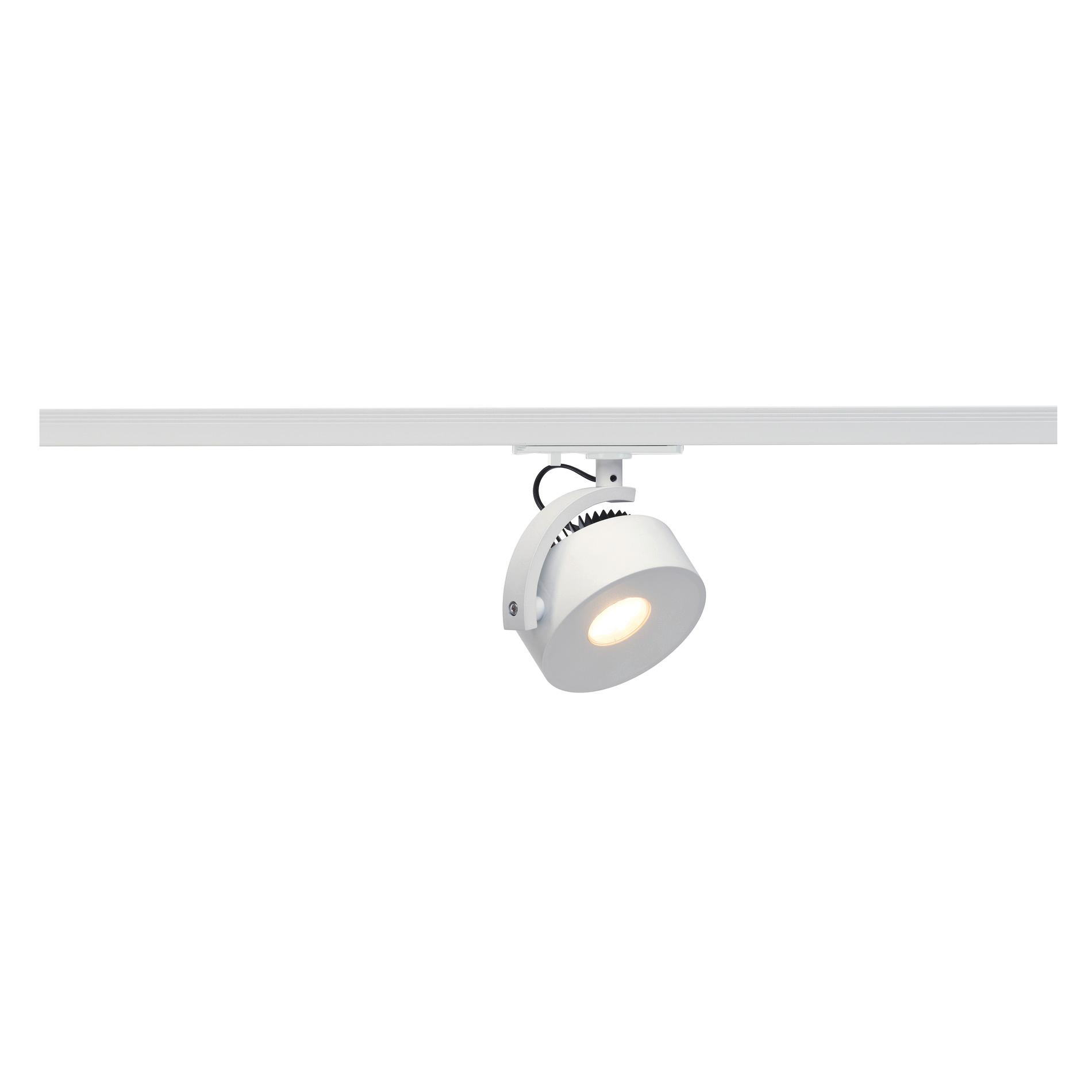SLV - kalu - 1~ TRACK white LEDDISK WI 3K led opbouw spot 12x15cm - 970lm - 13W - 3000K - IP20