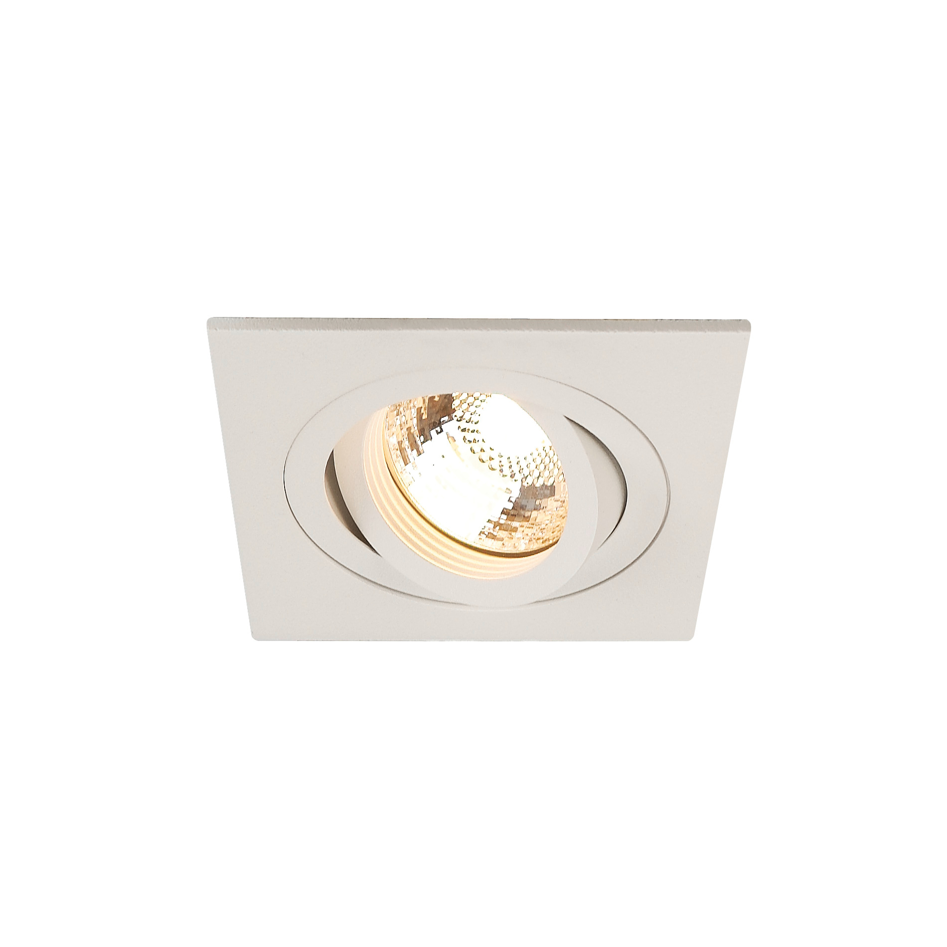 SLV SLV - new tria - 78 I LS QPAR51 DL white sq - - GU10 inbouwspot