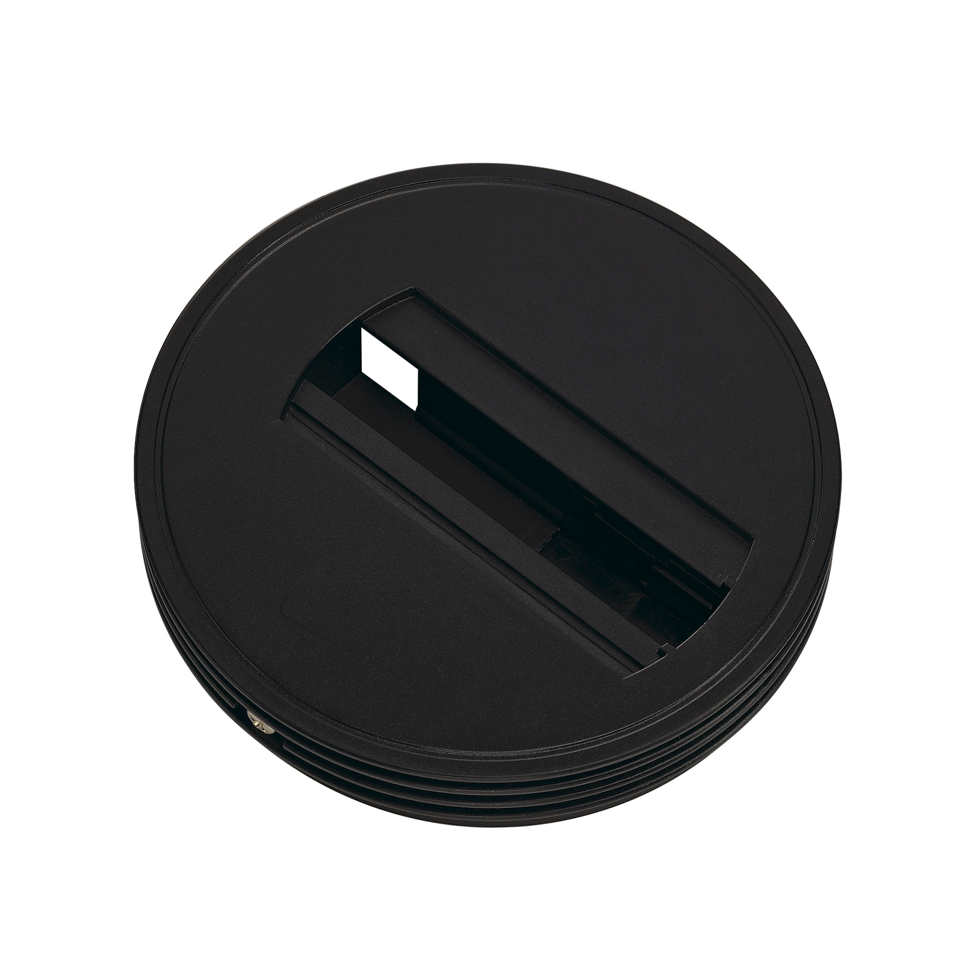 SLV SLV R Track Canopy plafond rozet 1F adapter zwart