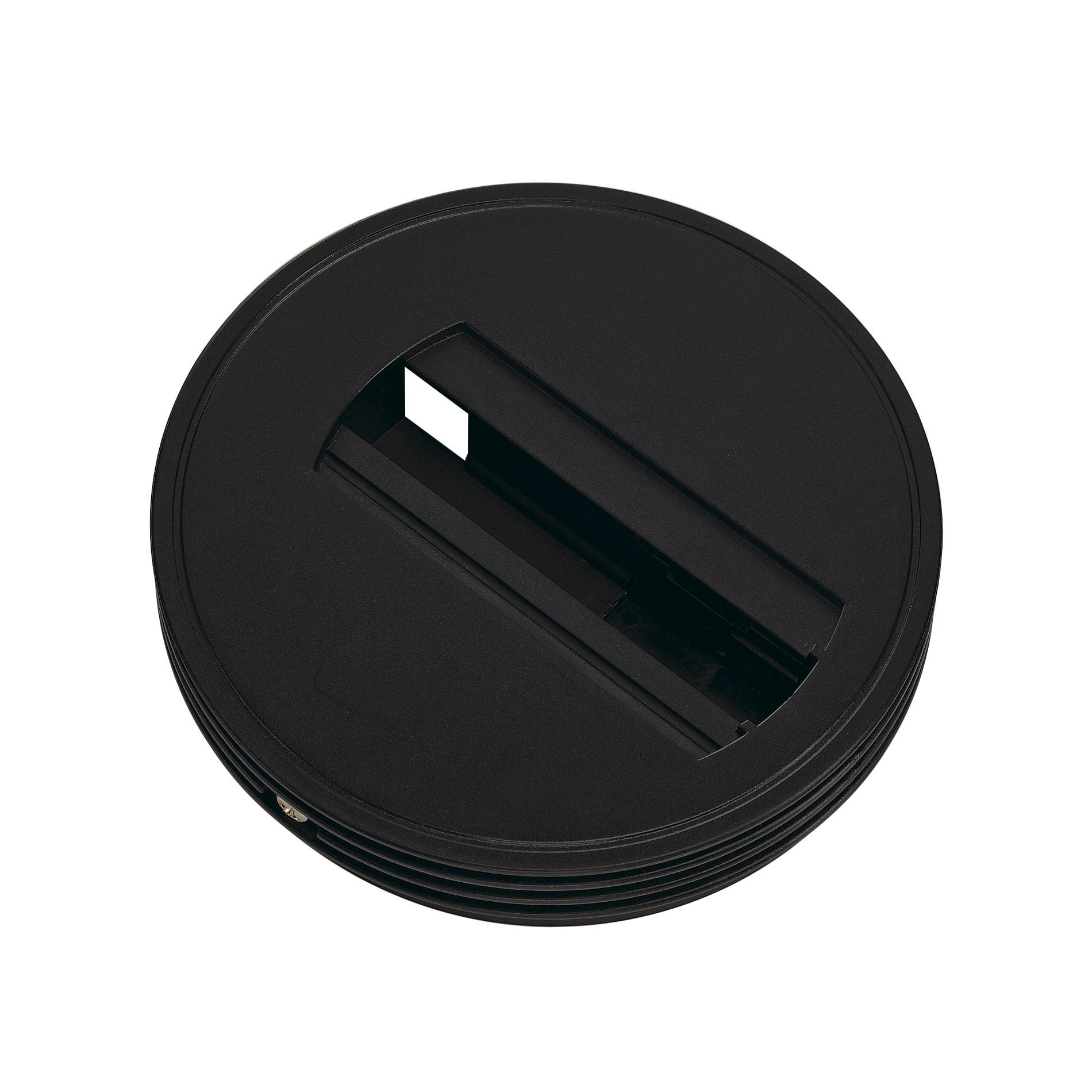 SLV R Track Canopy plafond rozet 1F adapter zwart