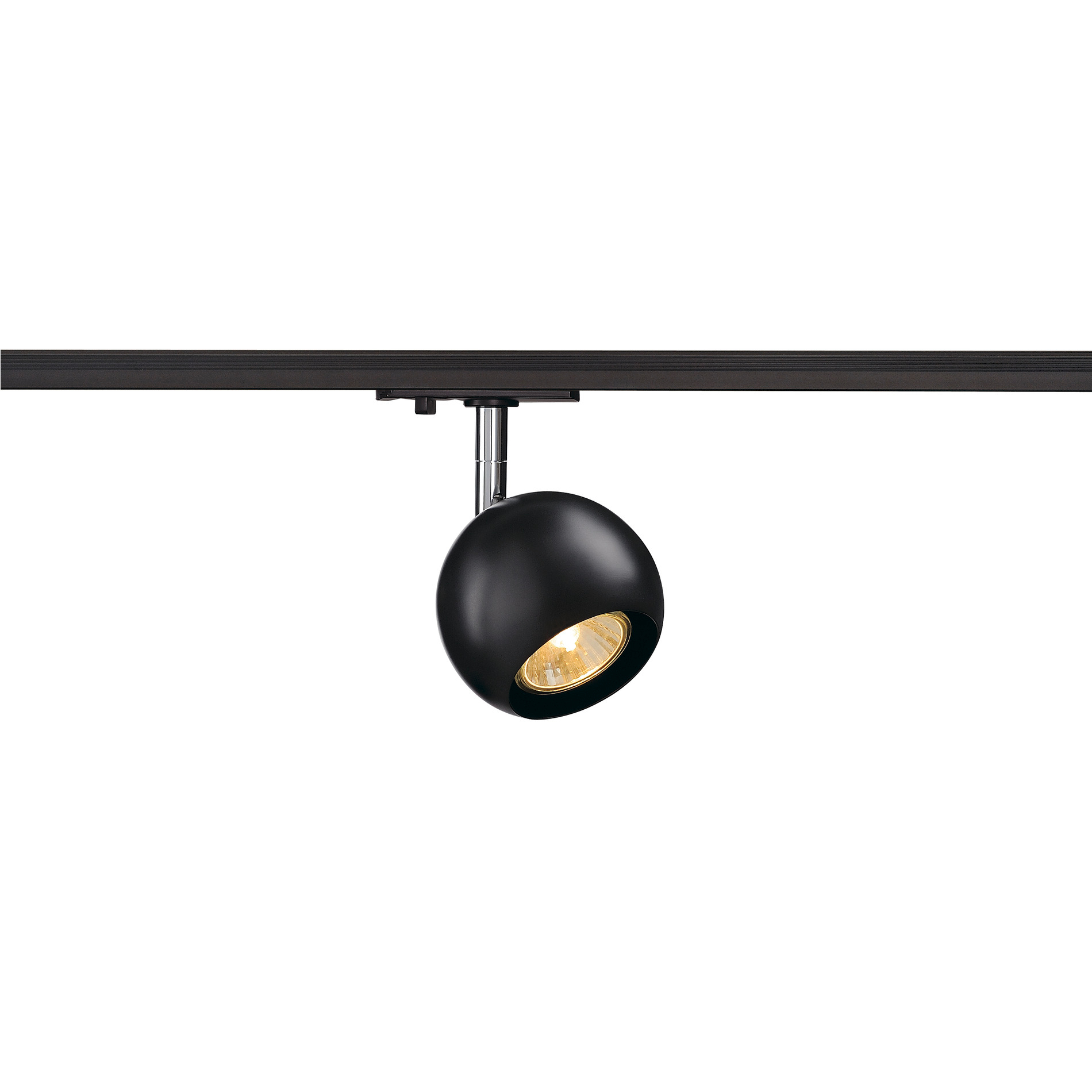 SLV SLV light eye 1~ EYE® 90 QPAR51 black/chrom LED uitwisselbaar spot zwart 12x100cm - 50W - IP20