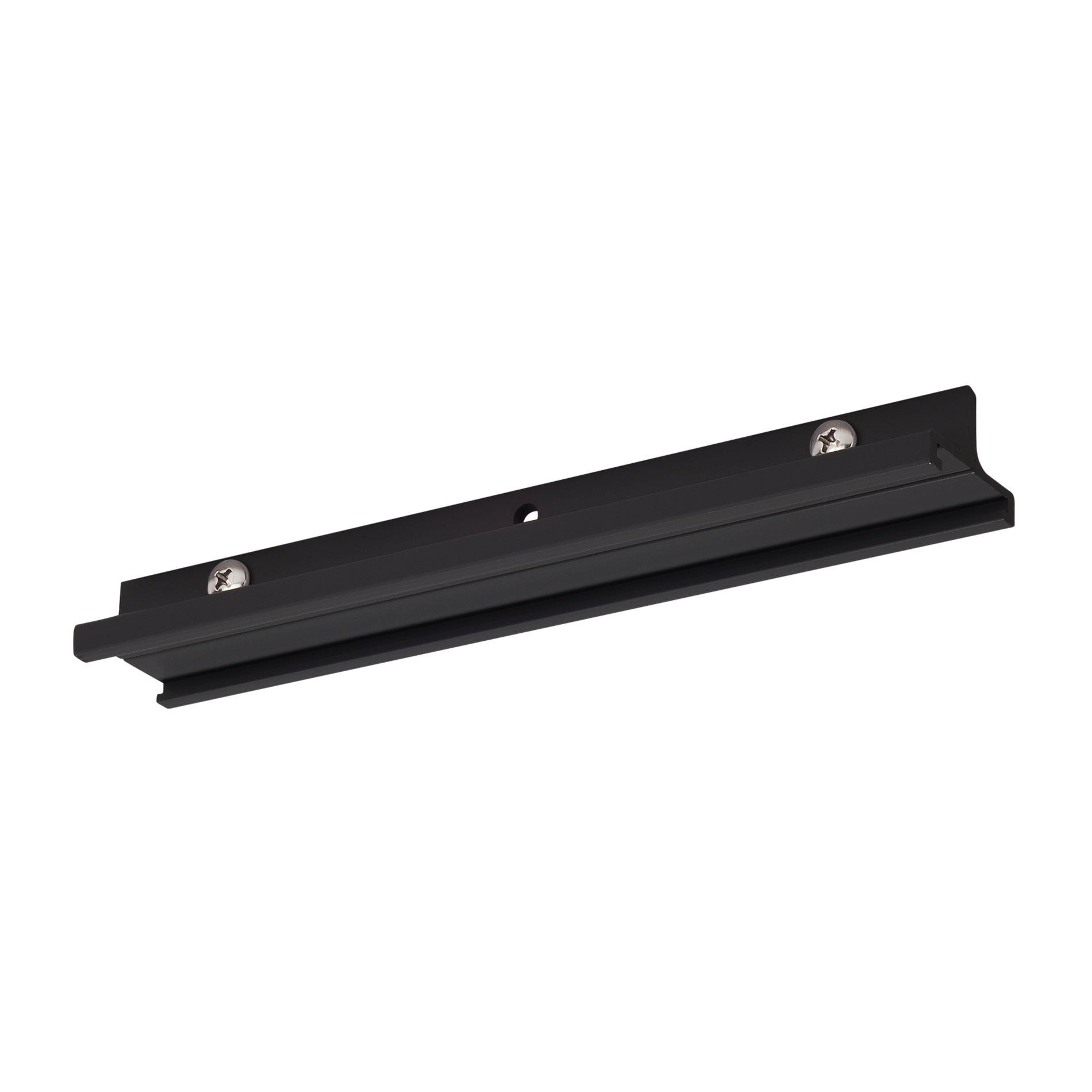 SLV - s track system - Joint Connector black - MECHANISCHE VERB S-TRACK 3F ZWART - Toebeh. 3 fase rail