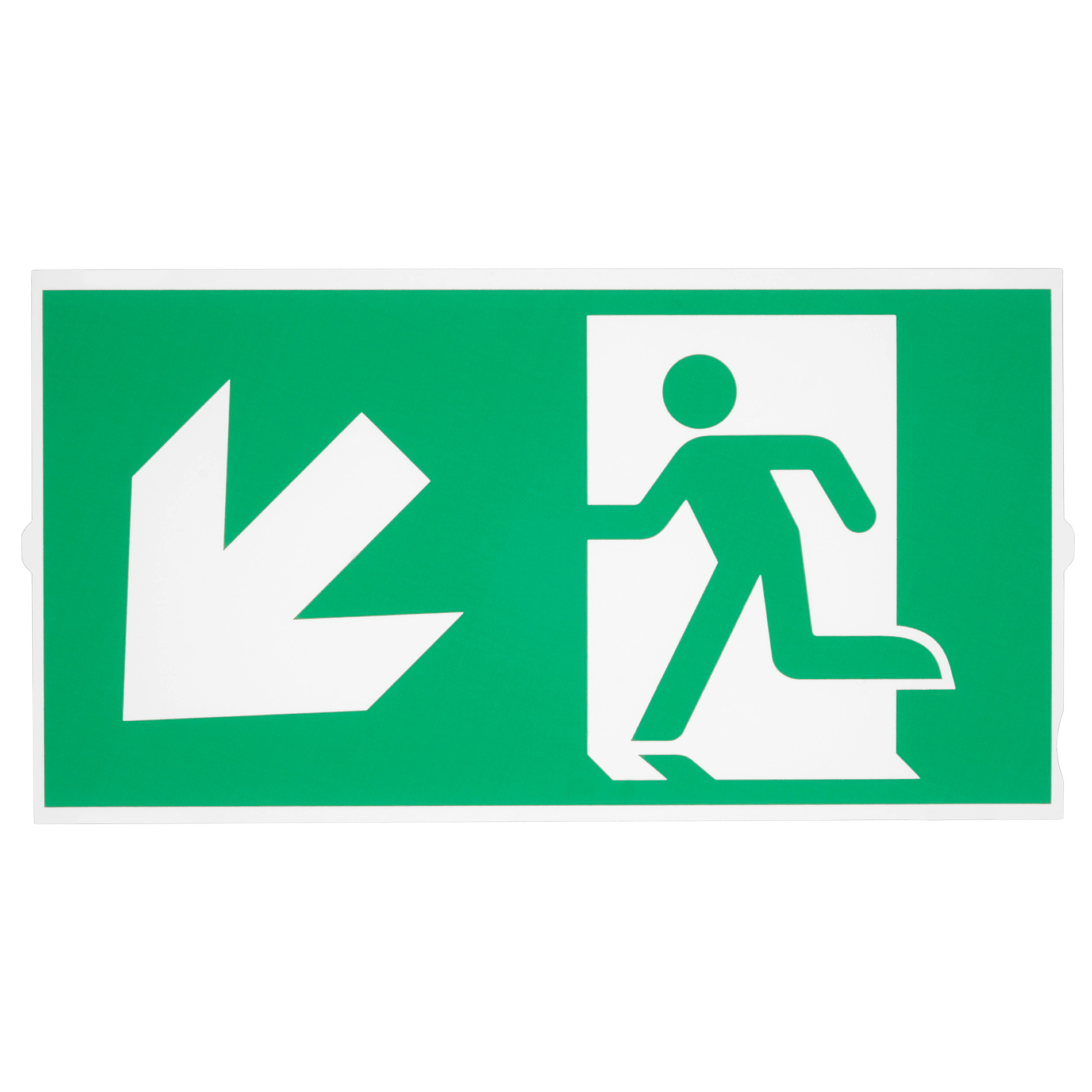 SLV SLV p light Emergency stair sign big gr