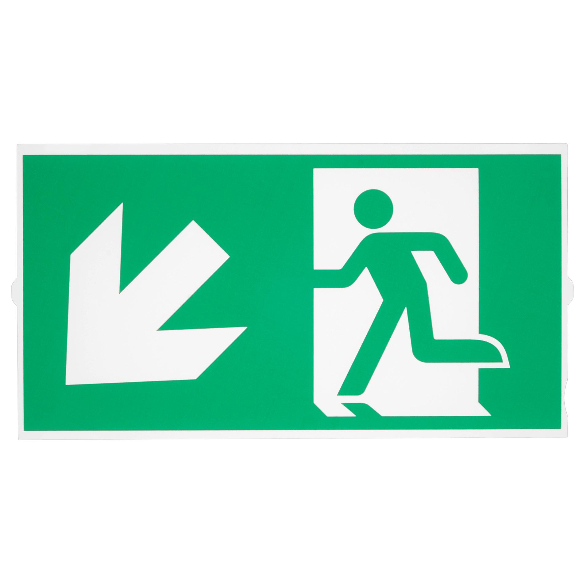SLV p light Emergency stair sign big gr