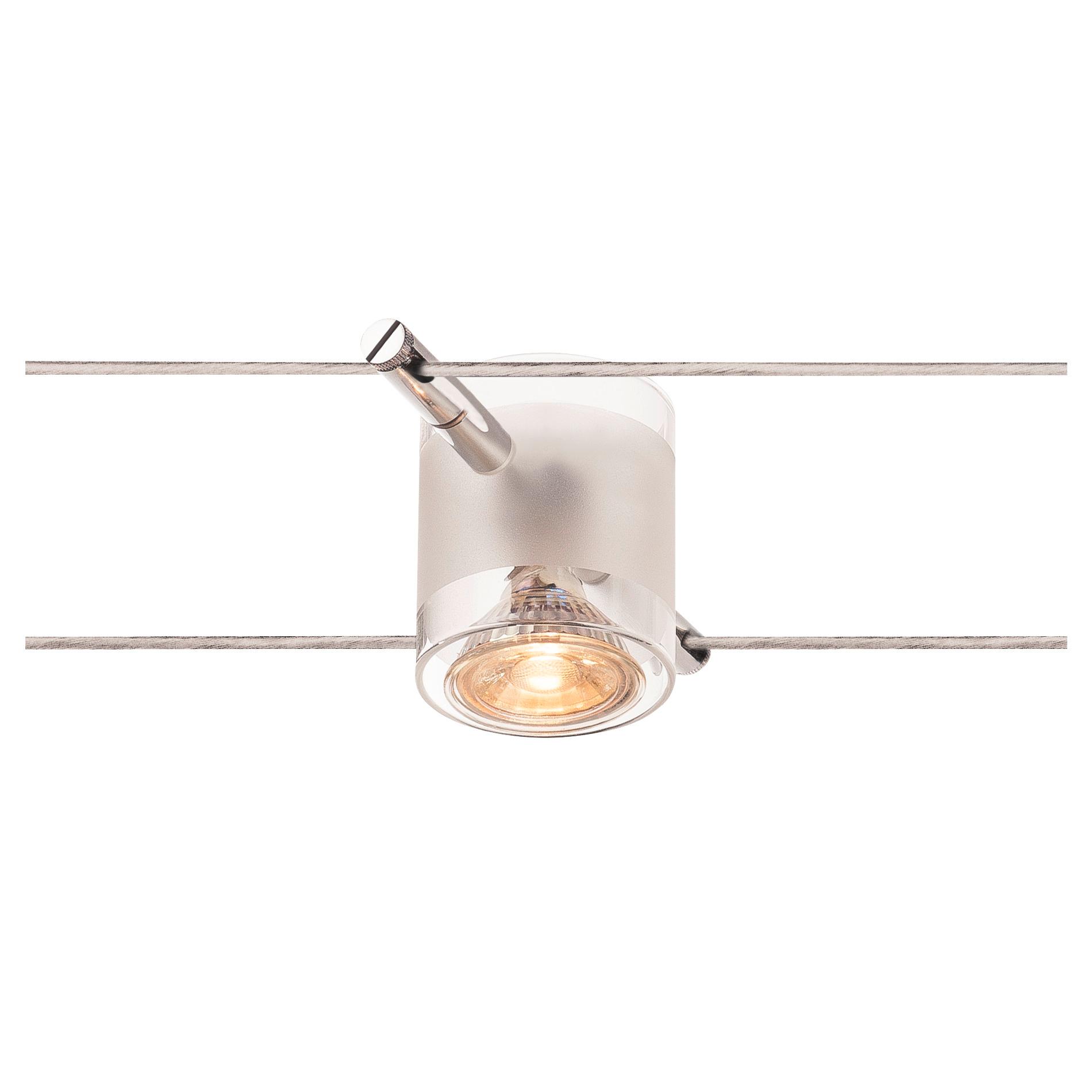 SLV comet TENSEO QR C51 chrome GX5,3 LED niet uitwisselbaar - 50W - IP20 - 19x75cm