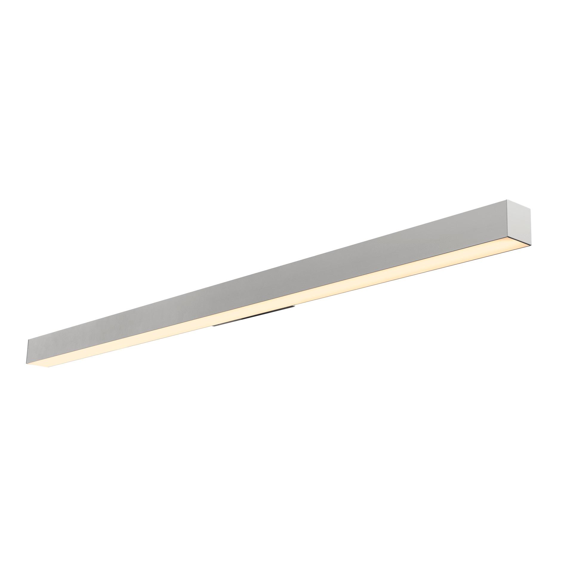 SLV q line LINE® WL grey opbouw armatuur 143x11cm - 3800lm - 45W - 3000K - IP20