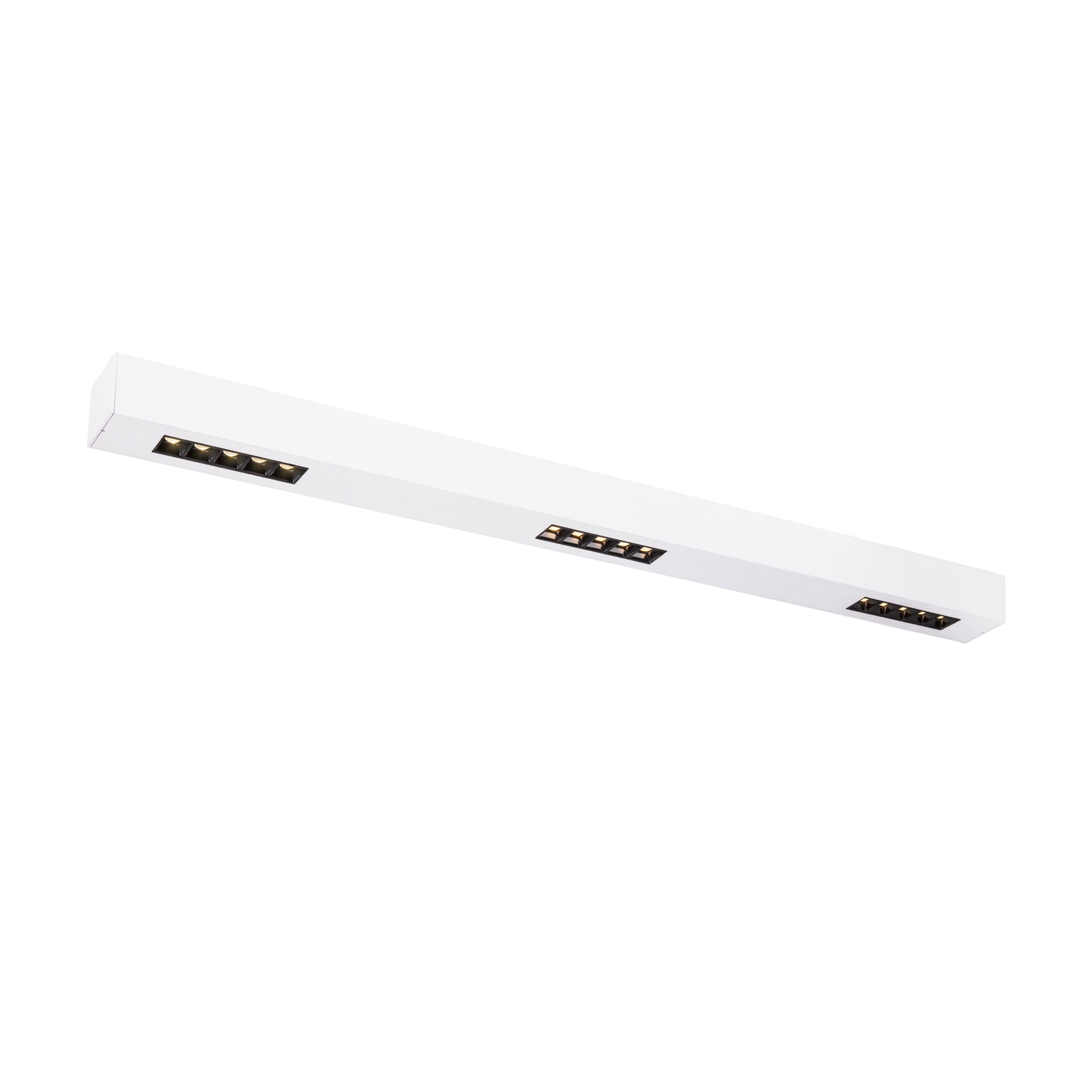 SLV SLV q line LINE® 1m BAP CL white LED niet uitwisselbaar armatuur 100x60cm - 2300lm - 46W - 4000K -