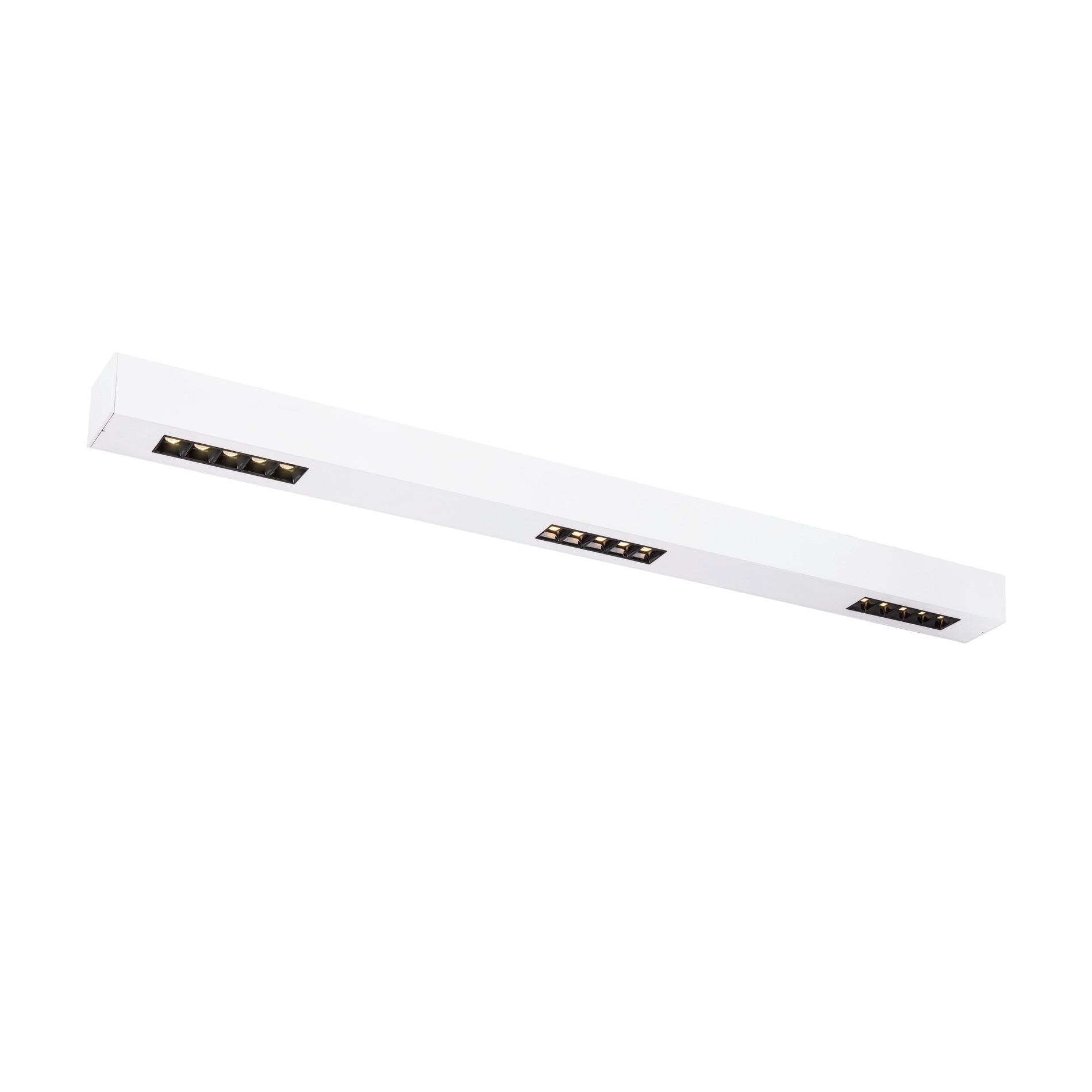 SLV q line LINE® 1m BAP CL white LED niet uitwisselbaar armatuur 100x60cm - 2300lm - 46W - 4000K -