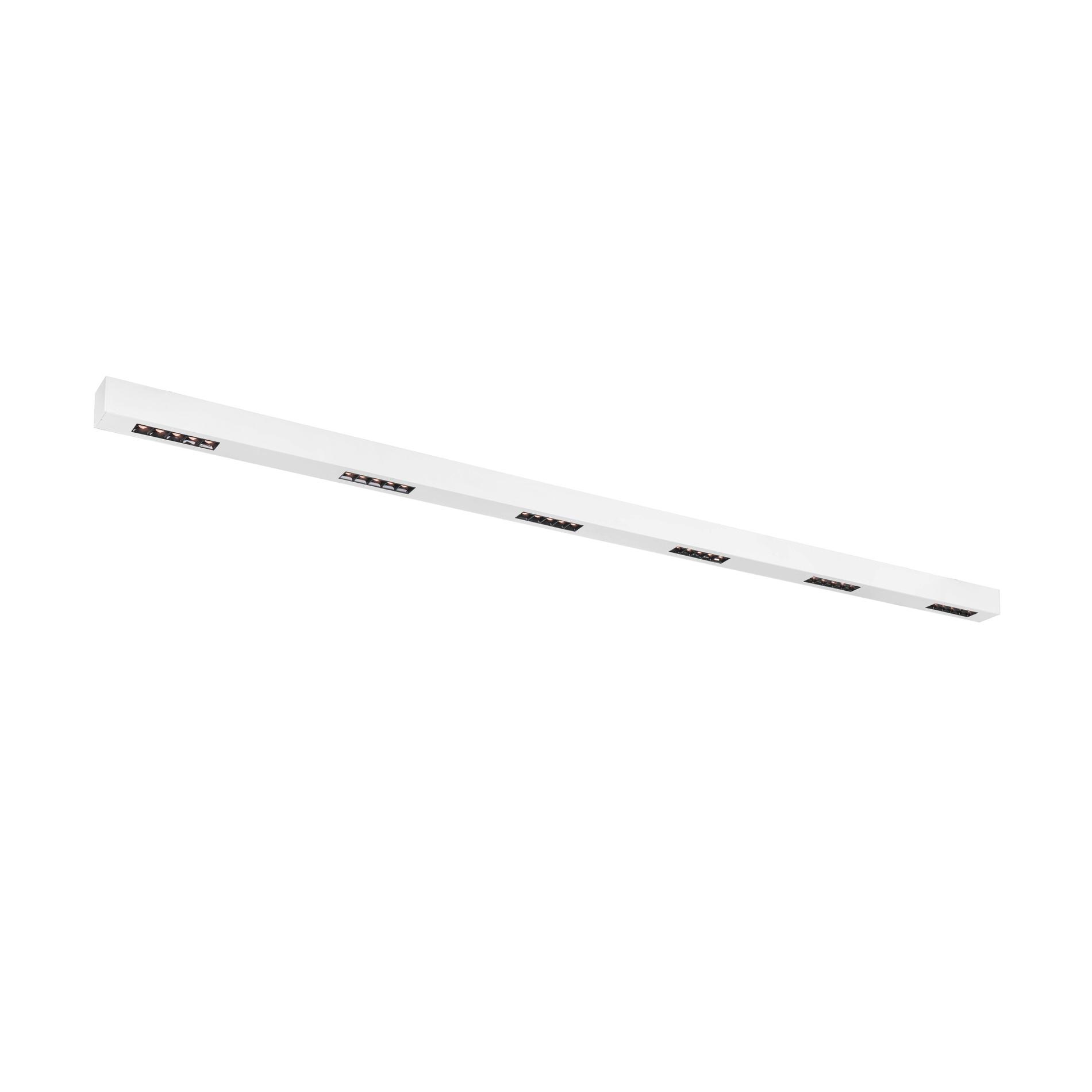 SLV q line LINE® 2m BAP CL white LED niet uitwisselbaar opbouw armatuur 200x60cm - 4200lm - 93W -