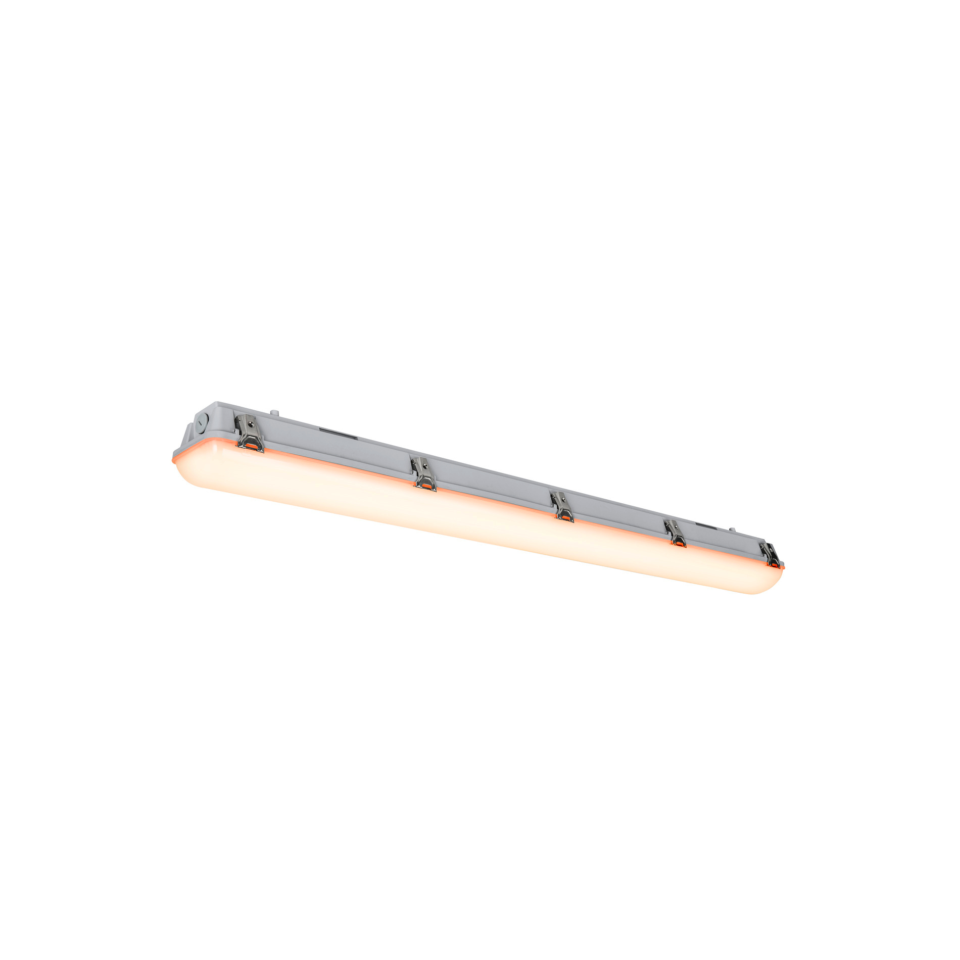 SLV SLV imperva LED niet uitwisselbaar opbouw armatuur grijs 116x12cm - 4600lm - 40W - 3000K - IP66