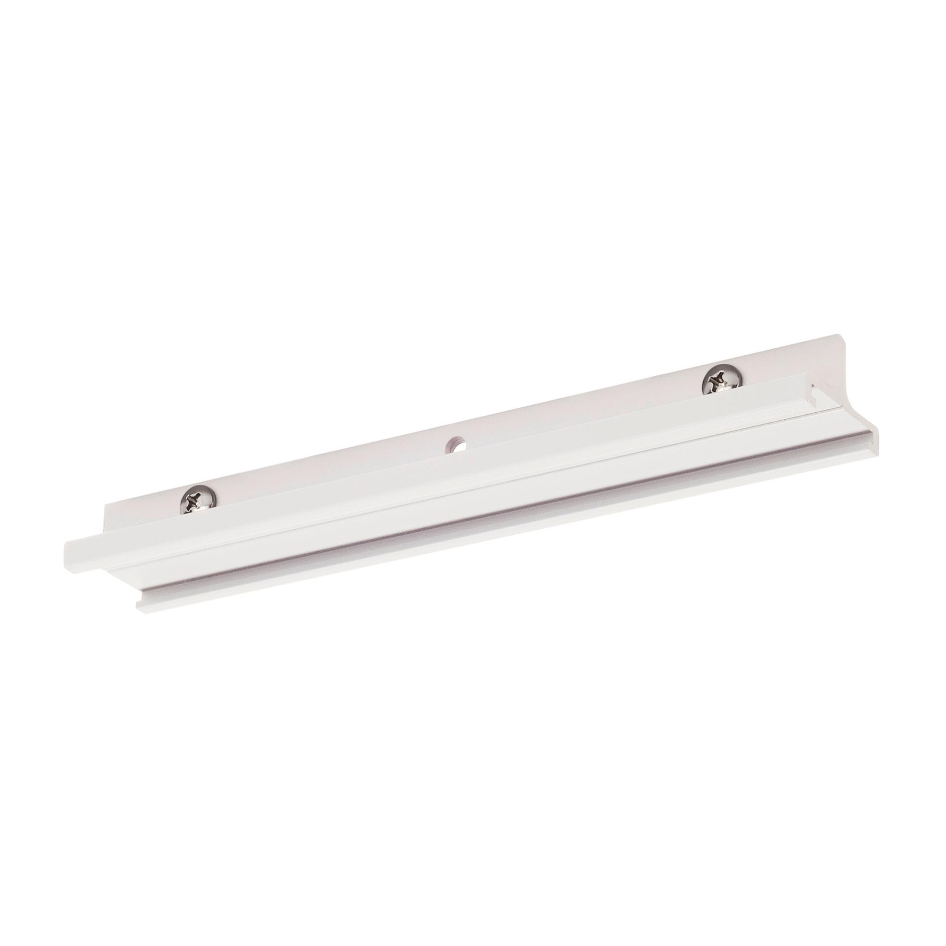 SLV - s track system - Joint Connector RAL9016 - MECHANISCHE VERB S-TRACK 3F WIT - Toebeh. 3 fase rail