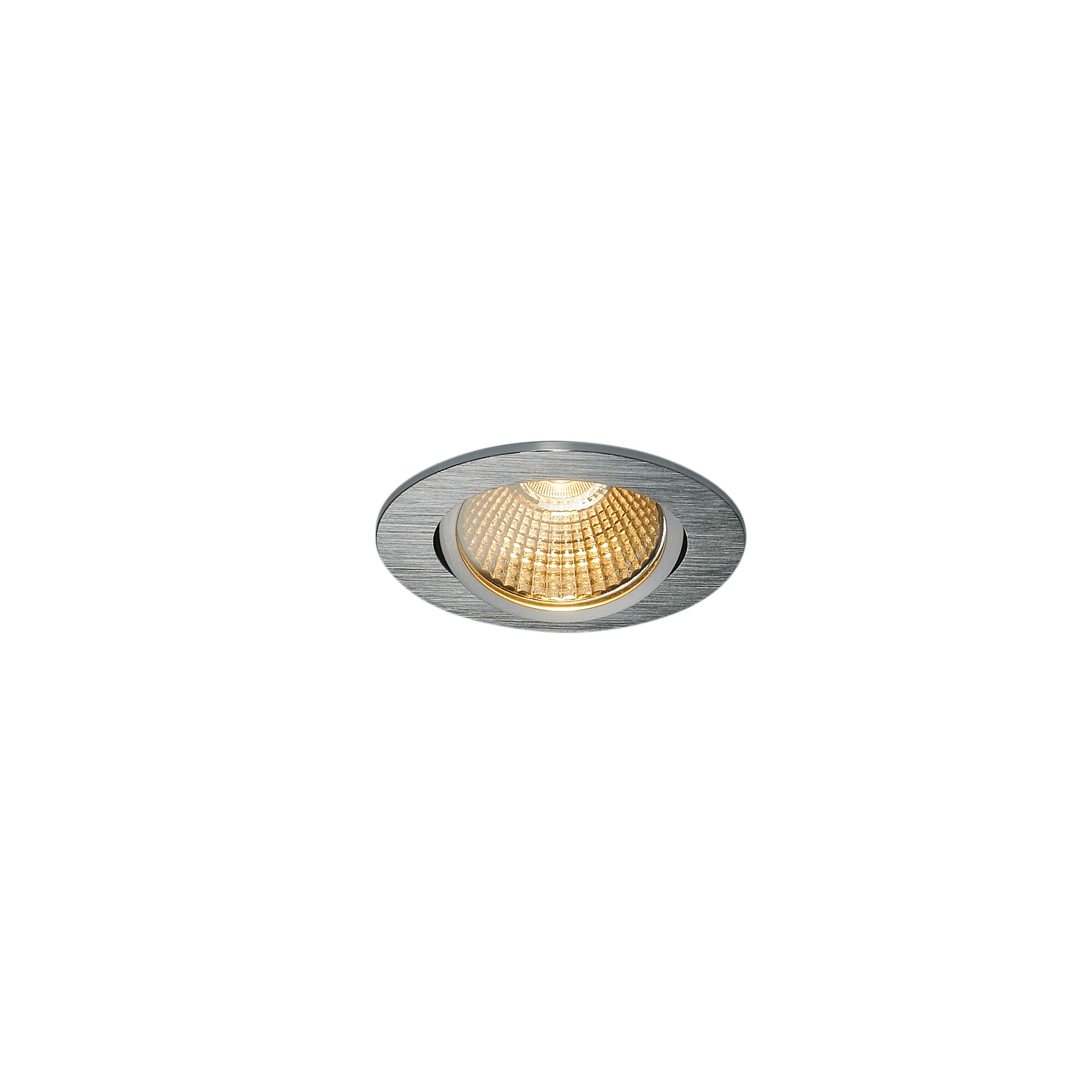 SLV SLV new tria 68 I CS/LS DL alu DTW roun LED niet uitwisselbaar - 3000K - IP20