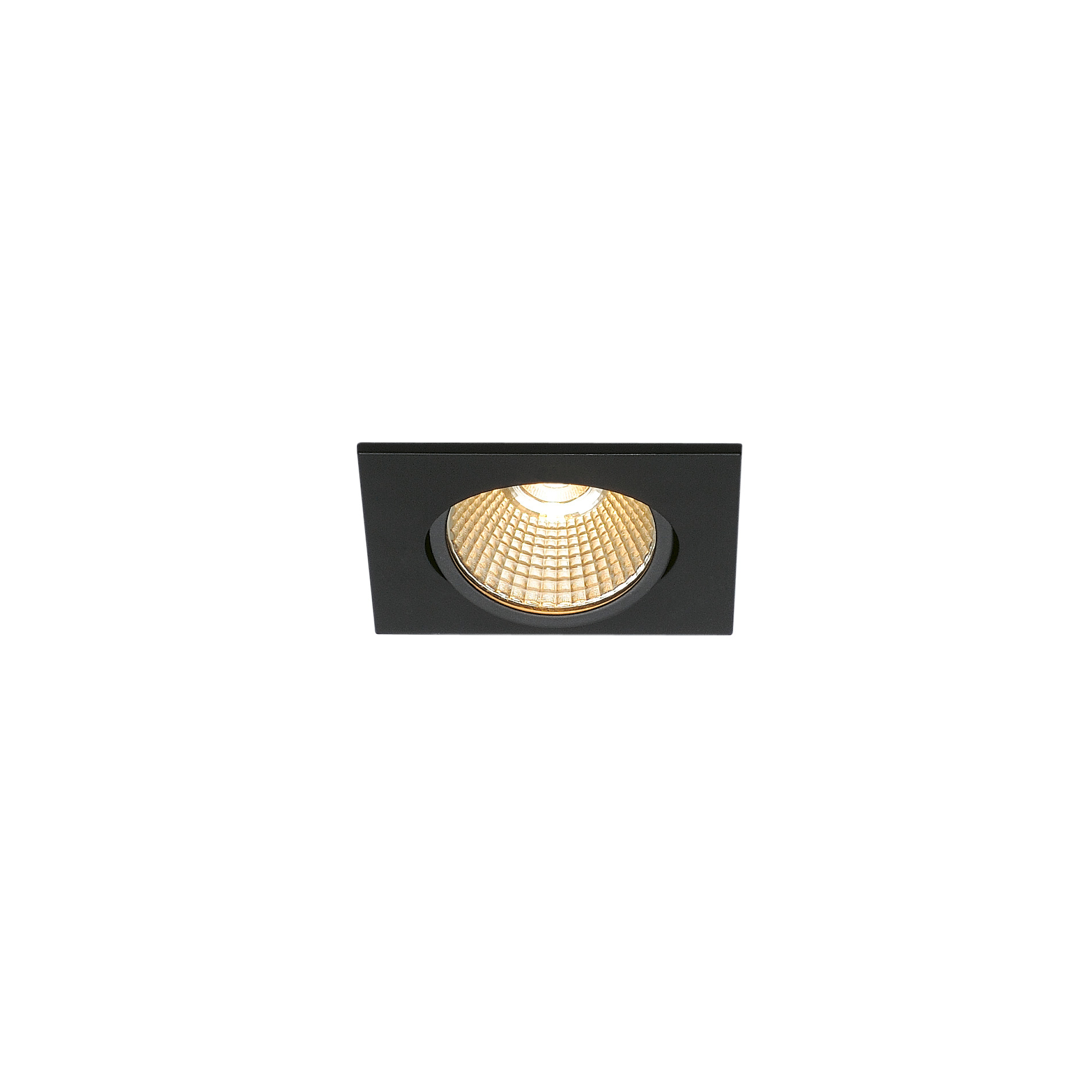 SLV SLV new tria 68 I CS/LS DL black DTW sq LED niet uitwisselbaar - 3000K - IP20
