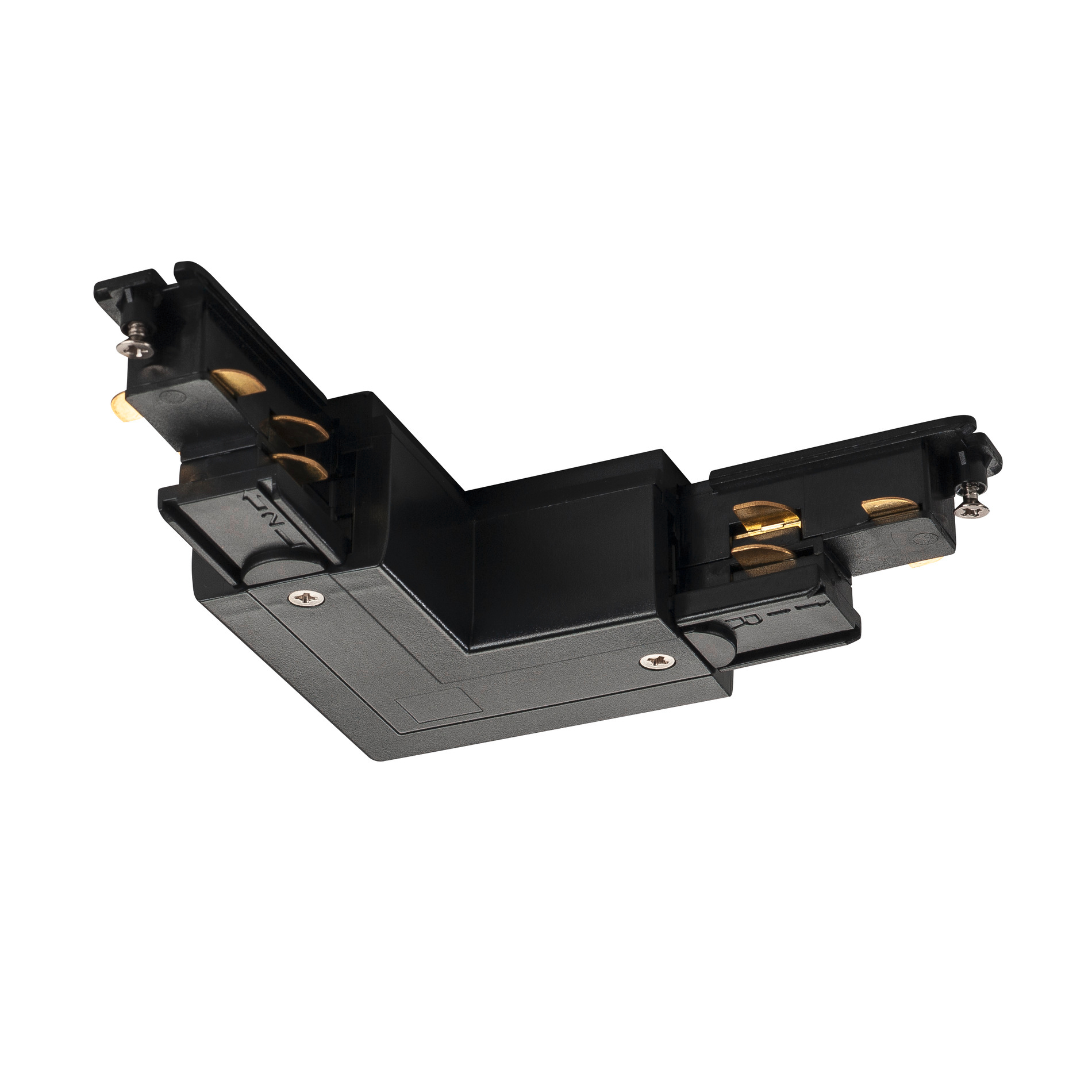 SLV SLV S-TRACK L-verbinder aarde binnen zwart DALI PHASE