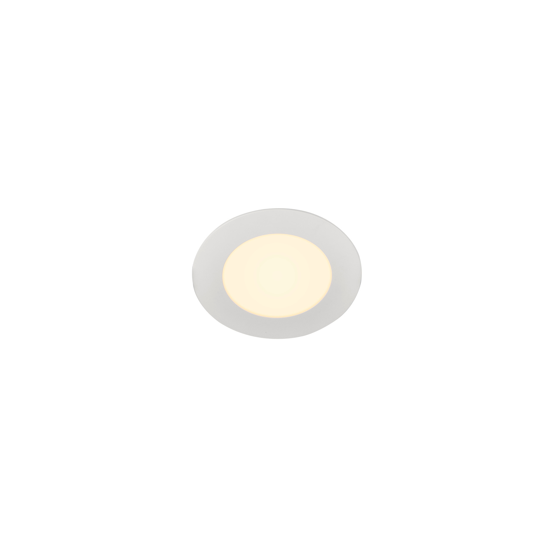 SLV SLV SENSER 12 Indoor LED plafondinbouwarmatuur rond wit 3000K