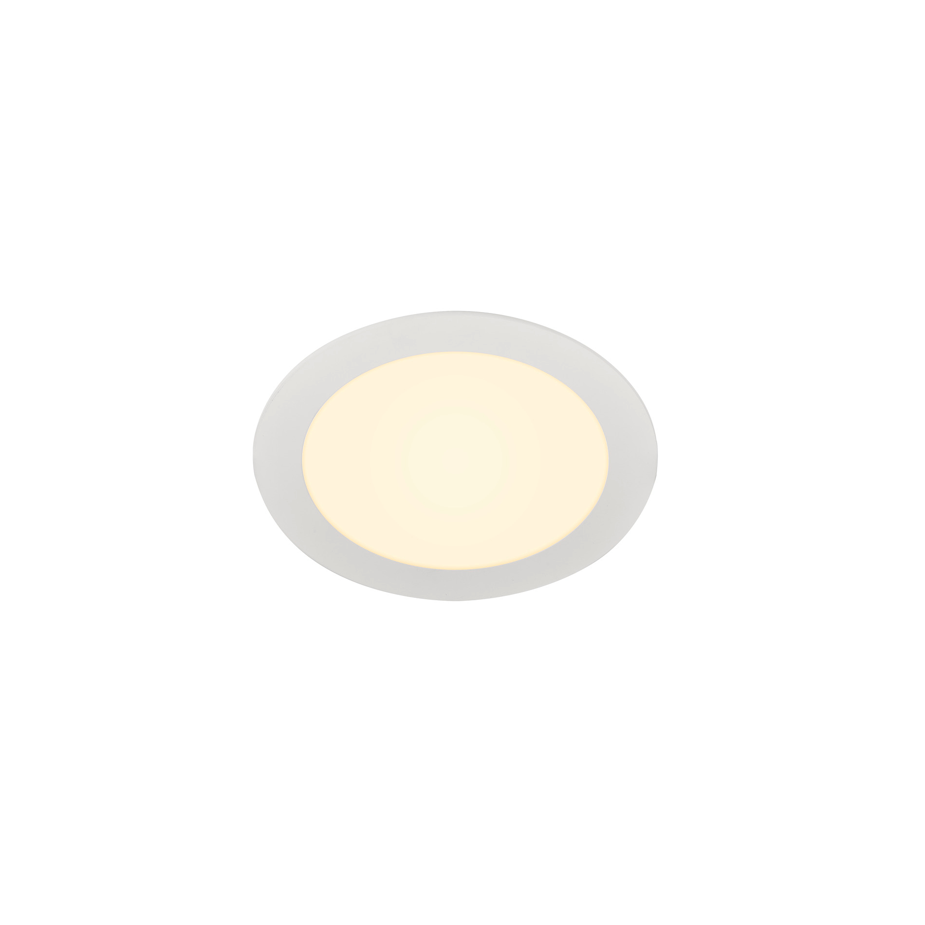 SLV SLV SENSER 18 Indoor LED plafondinbouwarmatuur rond wit 3000K