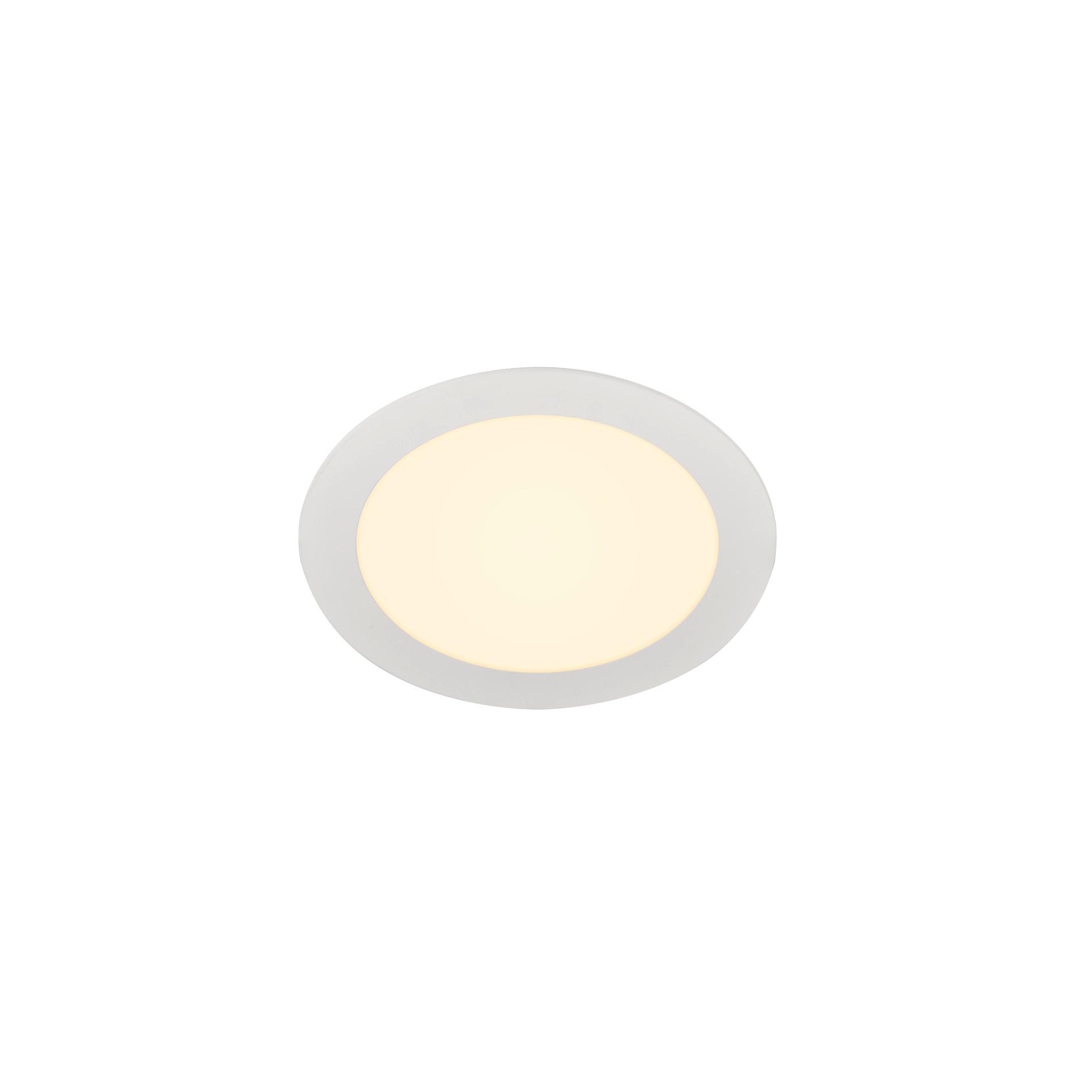 SLV SENSER 18 Indoor LED plafondinbouwarmatuur rond wit 3000K