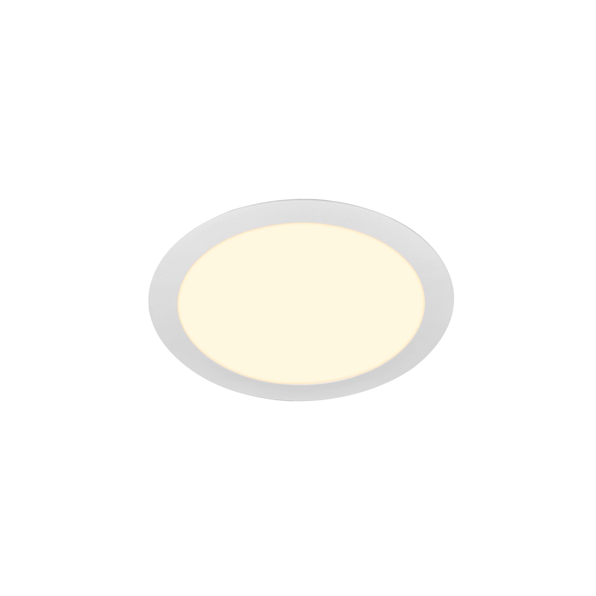 SLV SENSER 24 Indoor LED plafondinbouwarmatuur rond wit 3000K