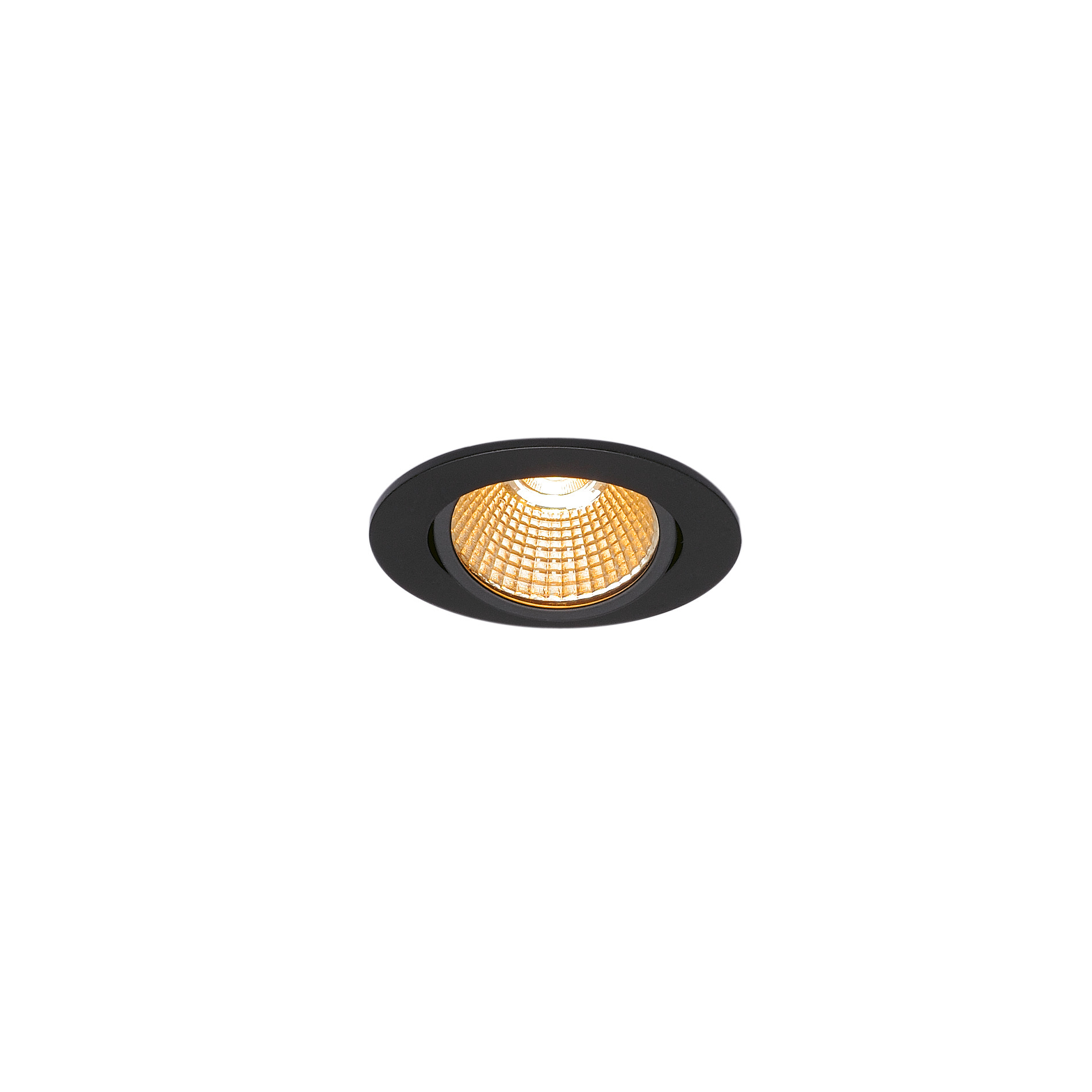 SLV SLV new tria 68 I CS DL black LED inbouwspot - 800lm - 11W - 2700K - IP20