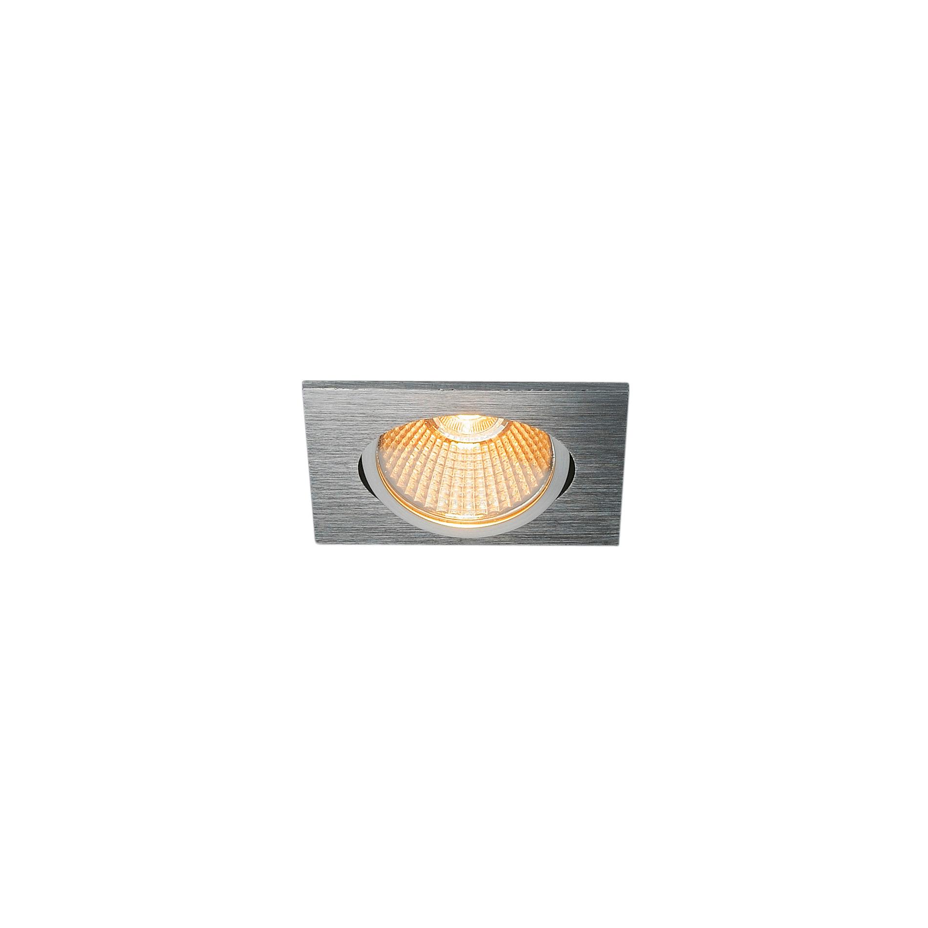 SLV new tria 68 I CS DL alu squar - 800lm - 11W - 2700K - IP20
