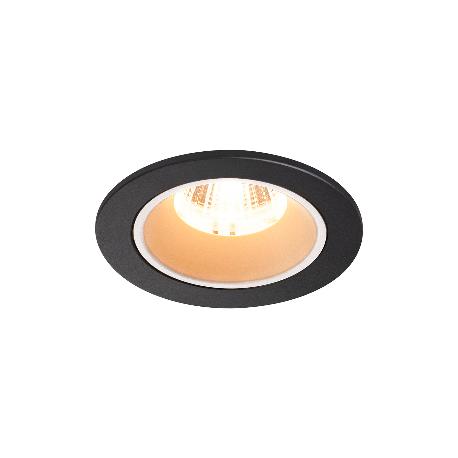 SLV SLV NUMINOS DL S LED inbouwspot zwart/wit 2700K 20° - 720lm - 8.6W - IP20
