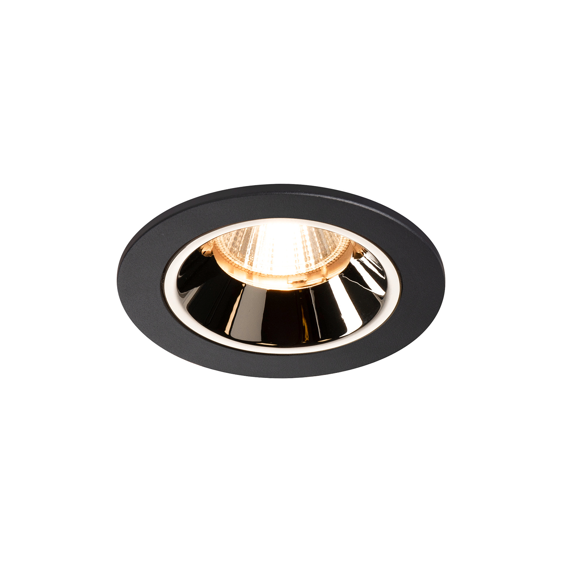 SLV SLV NUMINOS DL S b/c led inbouwspot ZW/CHROOM 2700K 40° - 690lm - 8.6W - 2700K - IP20