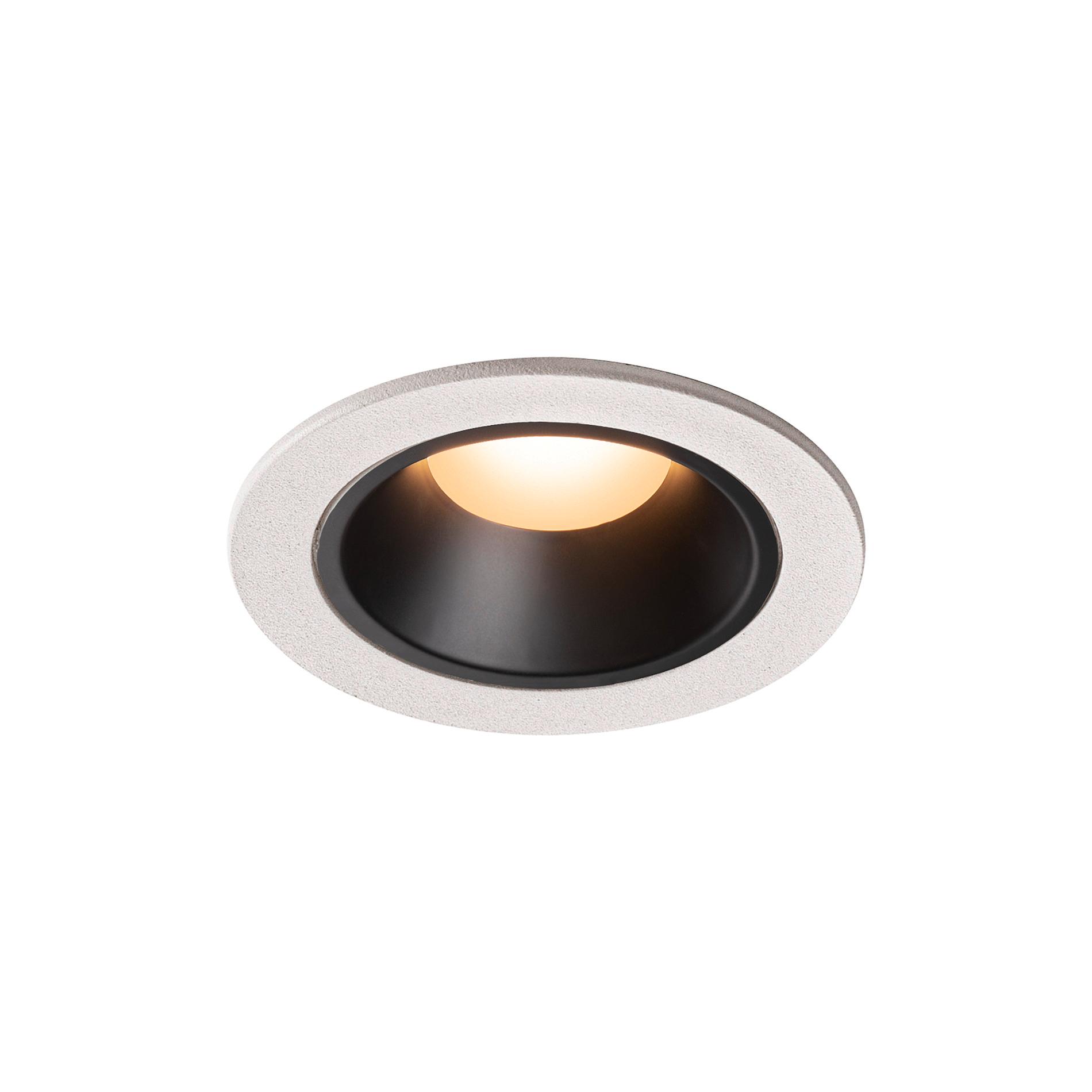 SLV NUMINOS DL S w/b 2700K 20° LED niet uitwisselbaar inbouwspot - 670lm - 8.6W - 2700K - IP20