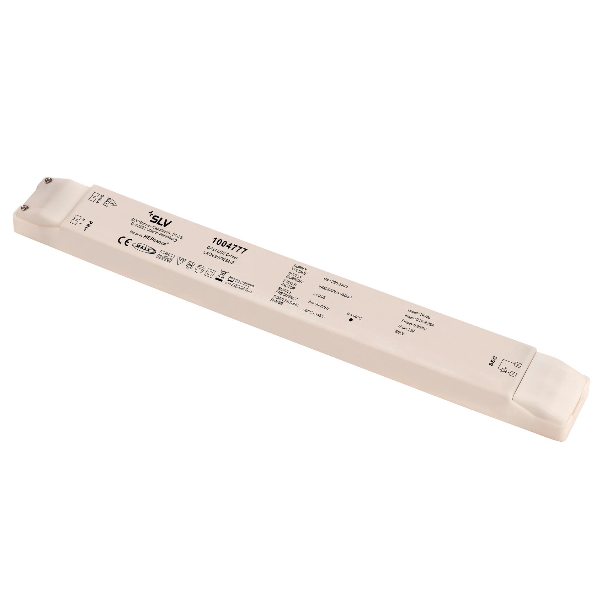 SLV Led voeding 43x48cm - 200W - 24V - IP20