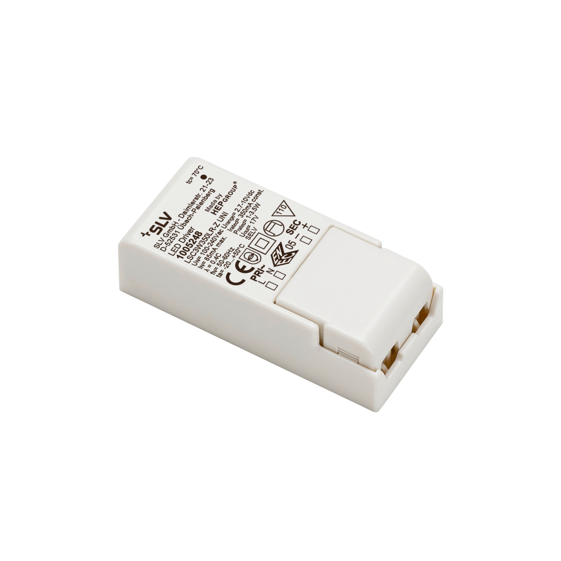 SLV SLV Led-voeding 65x29cm - 3W - IP20