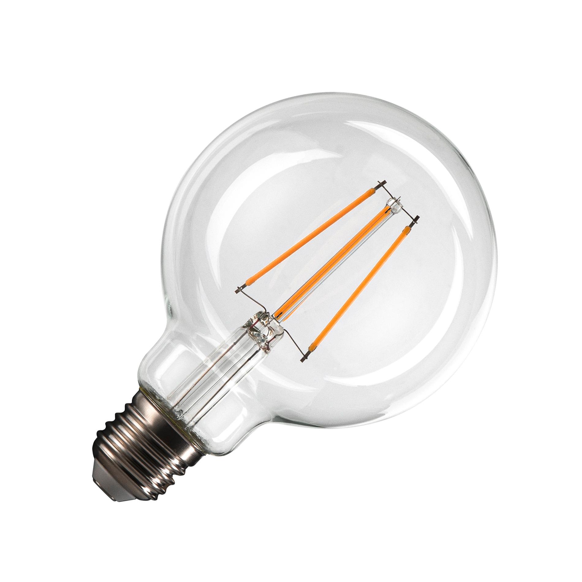 SLV - leuchtmittel - LED G95 E27 clear Filament 2700K di - TRANSPARANT 7,5W - lamp