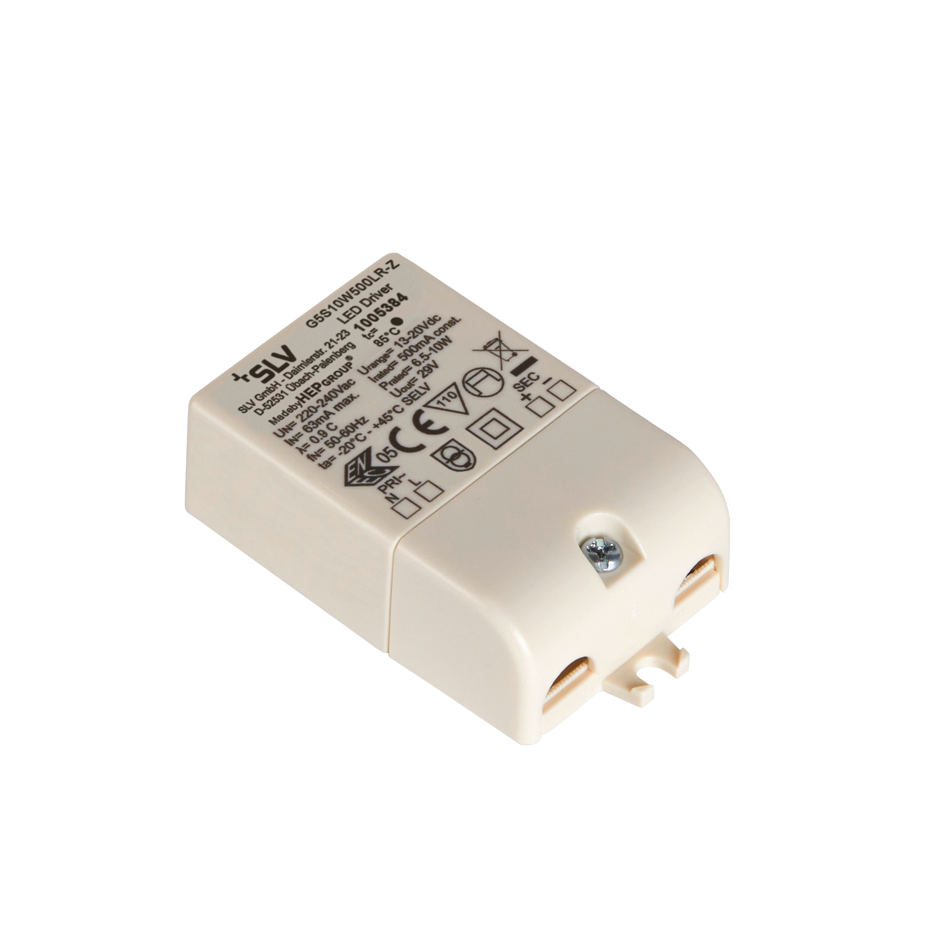 SLV SLV LED driver 65x39cm - 10W - IP20