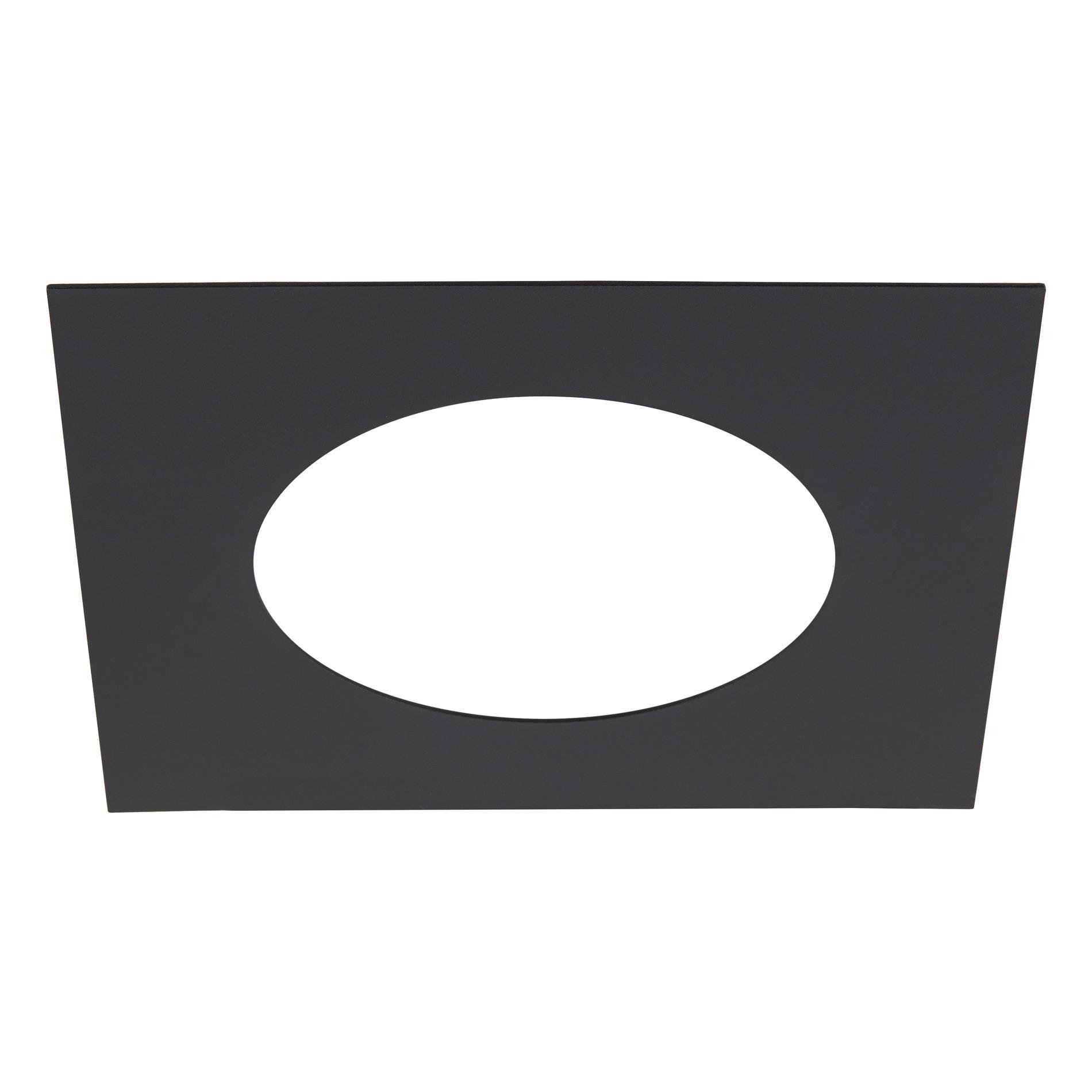 SLV numinos L DL Ad. black square 240/1 reductieframen zwart - inbouwdoos armatuur