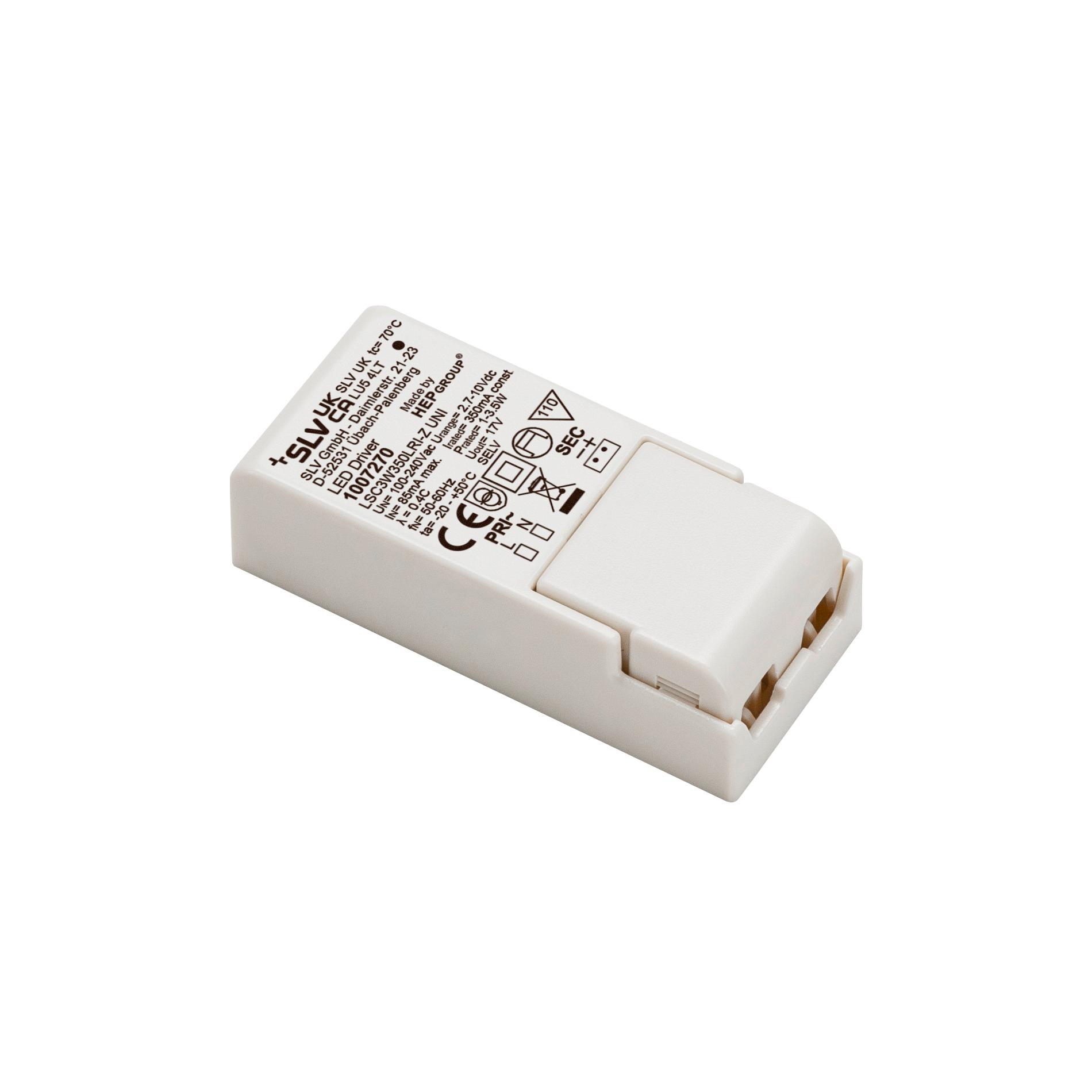 SLV Led driver 3 W 350 mA 65x29cm - IP20