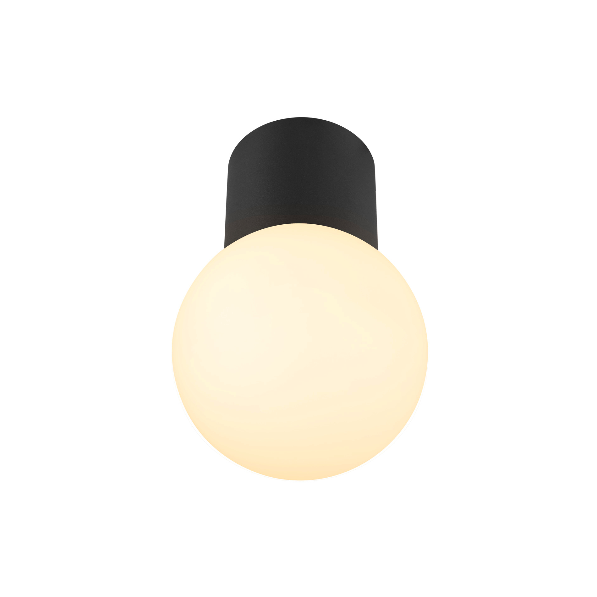 SLV SLV varyt CL E14 led uitwisselbaar armatuur zwart rond 12x12cm - 6W - IP44