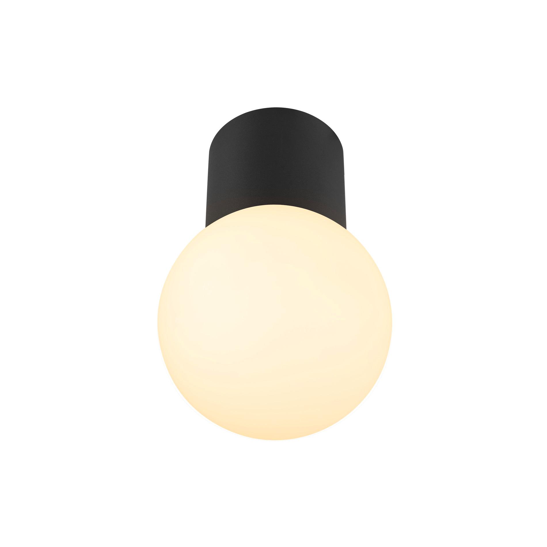 SLV varyt CL E14 led uitwisselbaar armatuur zwart rond 12x12cm - 6W - IP44