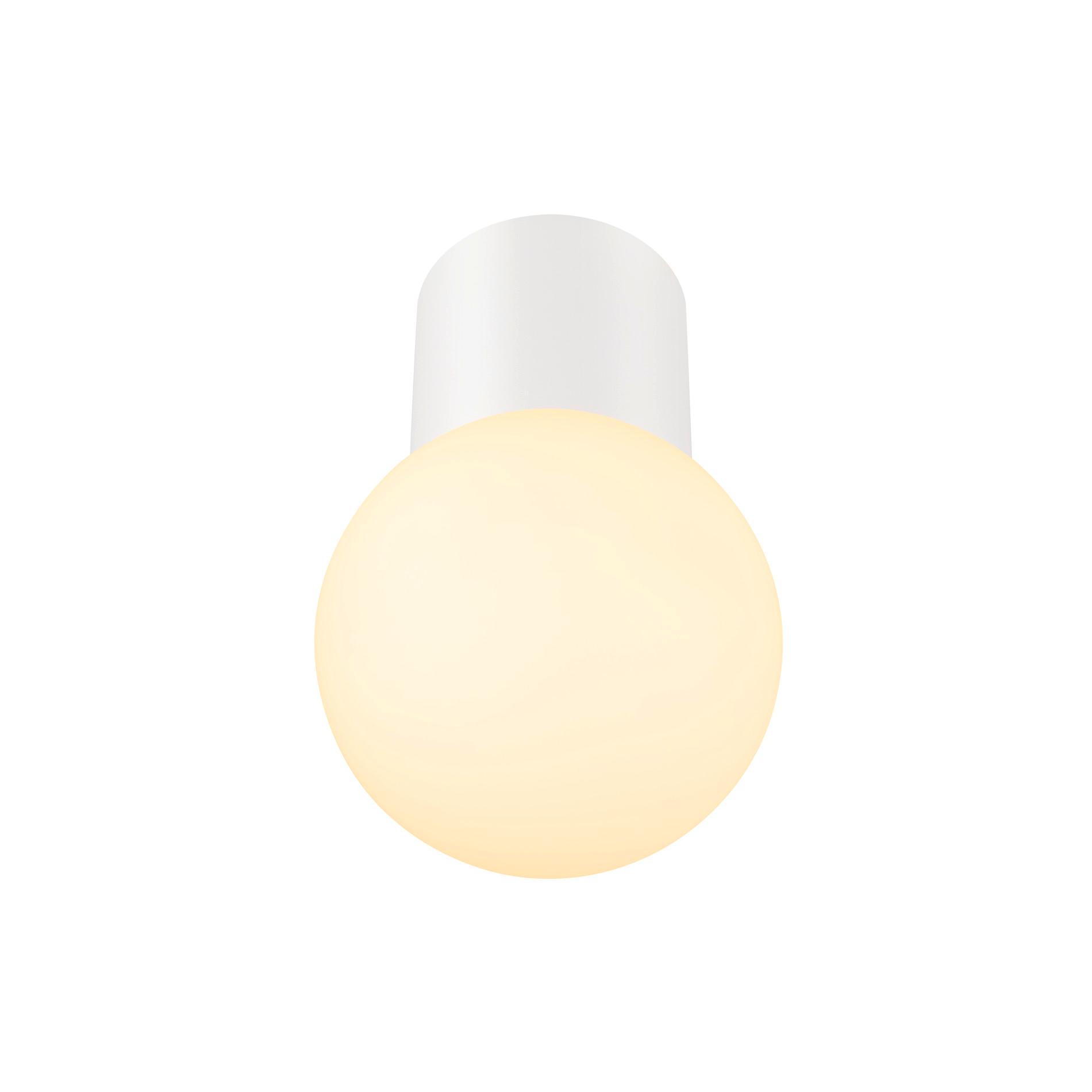 SLV varyt CL E14 wit plafond rond W LED uitwisselbaar armatuur 12x12cm - 6W - IP44