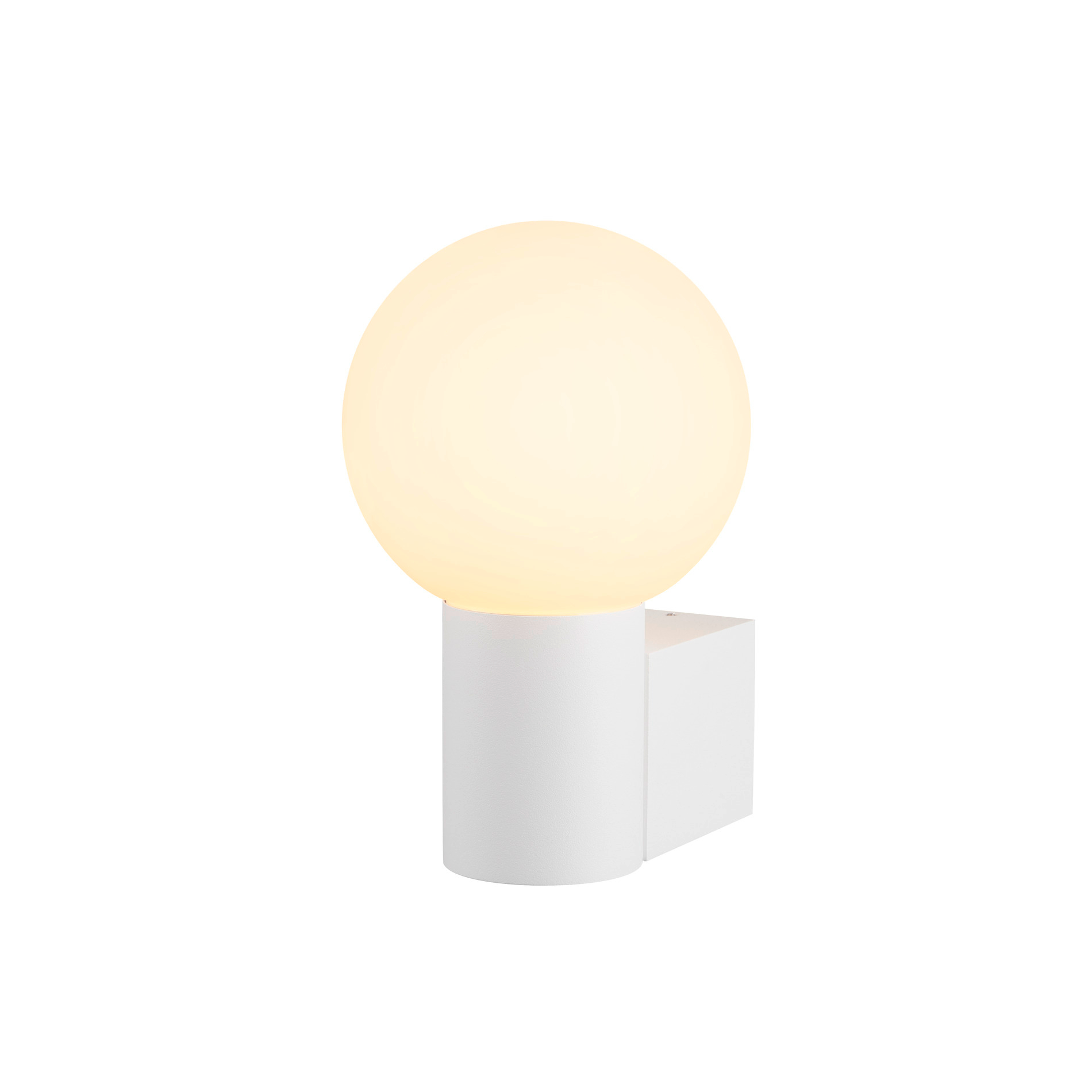 SLV SLV varyt WL E14 wit wand rond 1x E14 LED uitwisselbaar armatuur 15x12cm - 6W - IP44