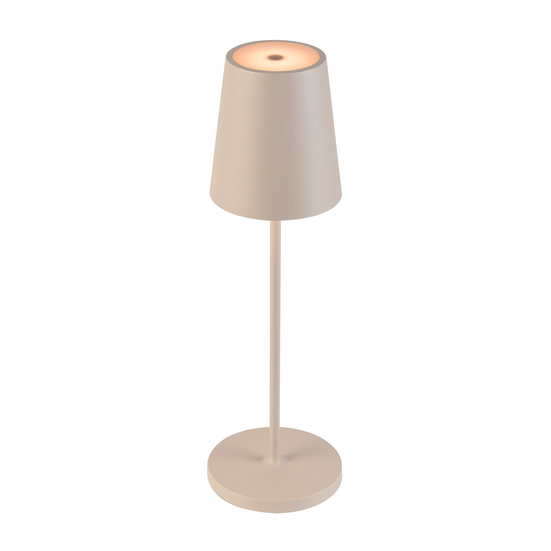 SLV SLV VINOLINA TWO, tafelarmatuur, accu, IP65, 2200/2700/3000K, TOUCH, beige