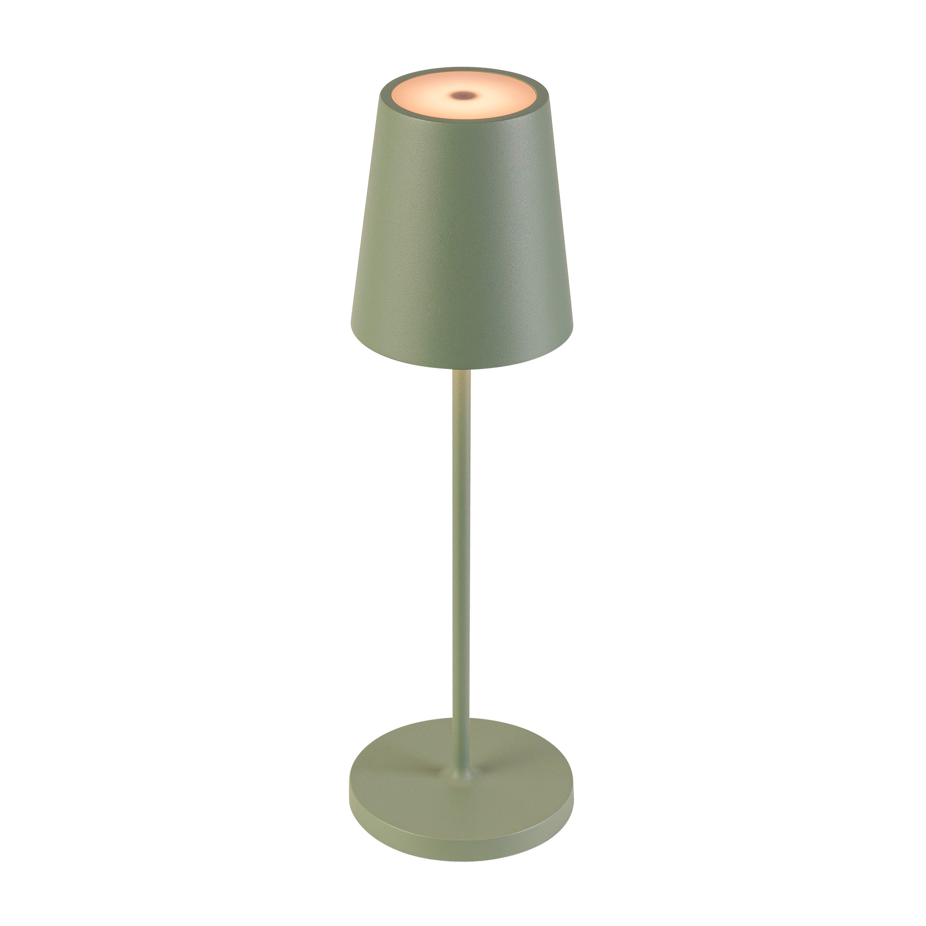 SLV SLV VINOLINA TWO, tafelarmatuur, accu, IP65, 2200/2700/3000K, TOUCH, groen
