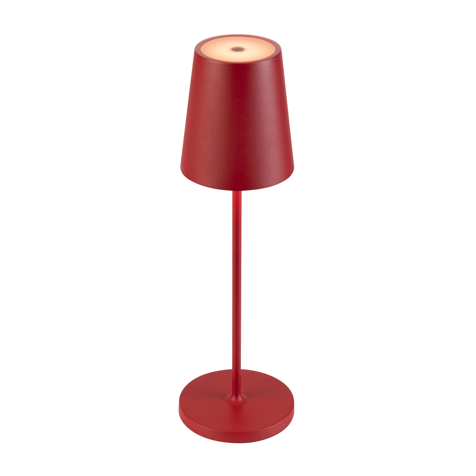 SLV SLV VINOLINA TWO, tafelarmatuur, accu, IP65, 2200/2700/3000K, TOUCH, rood
