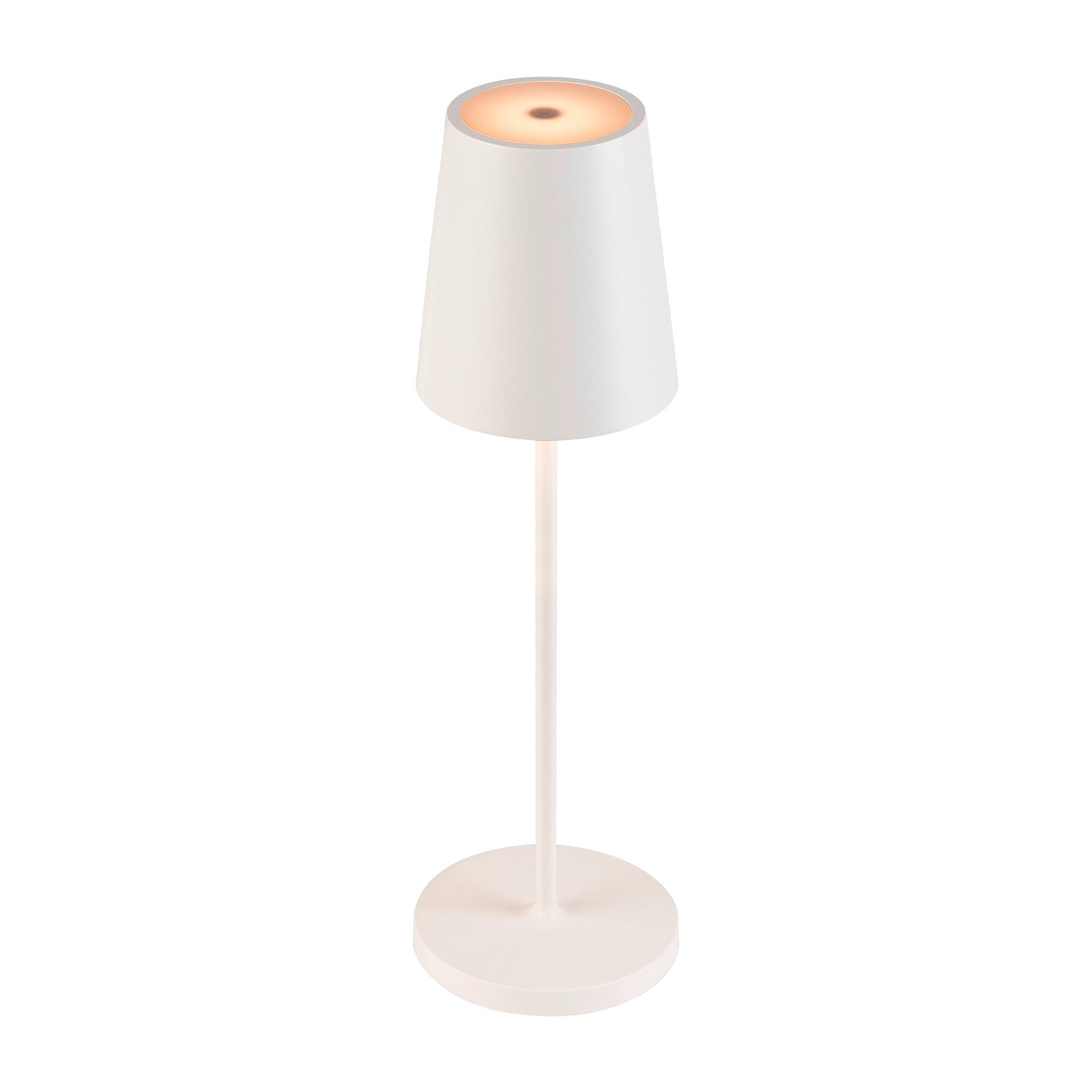 SLV VINOLINA TWO, tafelarmatuur, accu, IP65, 2200/2700/3000K, TOUCH, wit