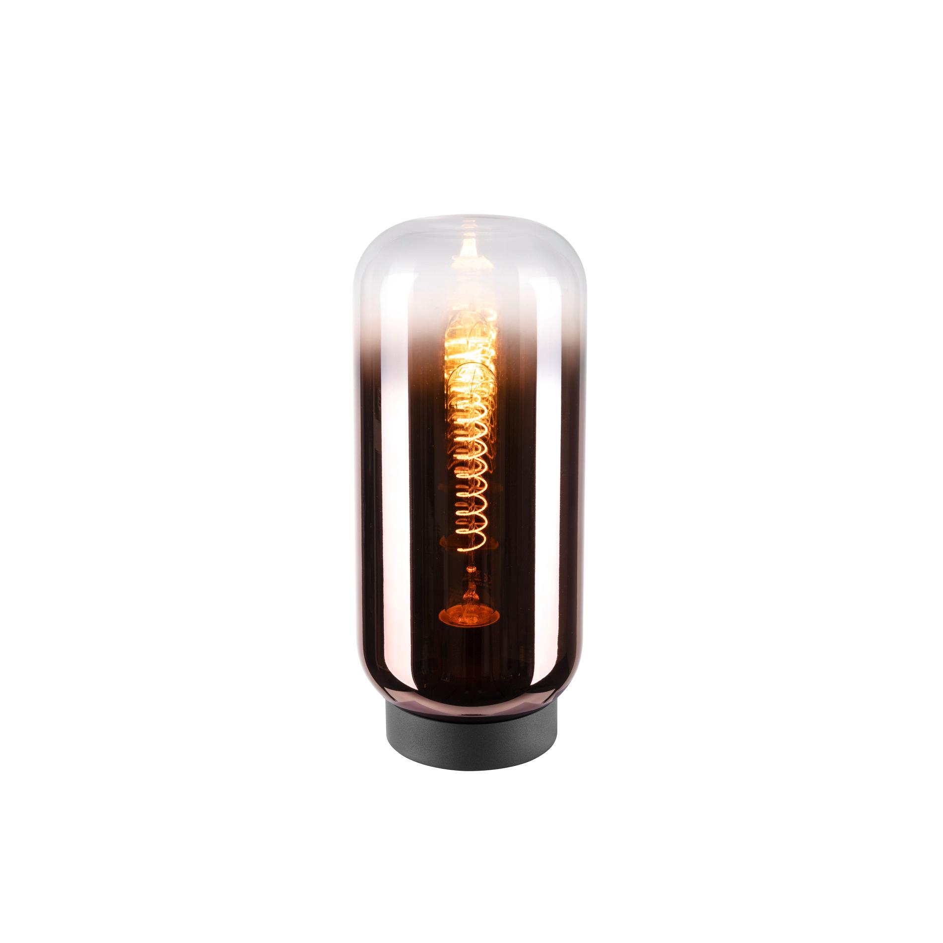 SLV PANTILO SLIM, tafellamp, cilindervormig, 1 x max. 15 W E27, koper
