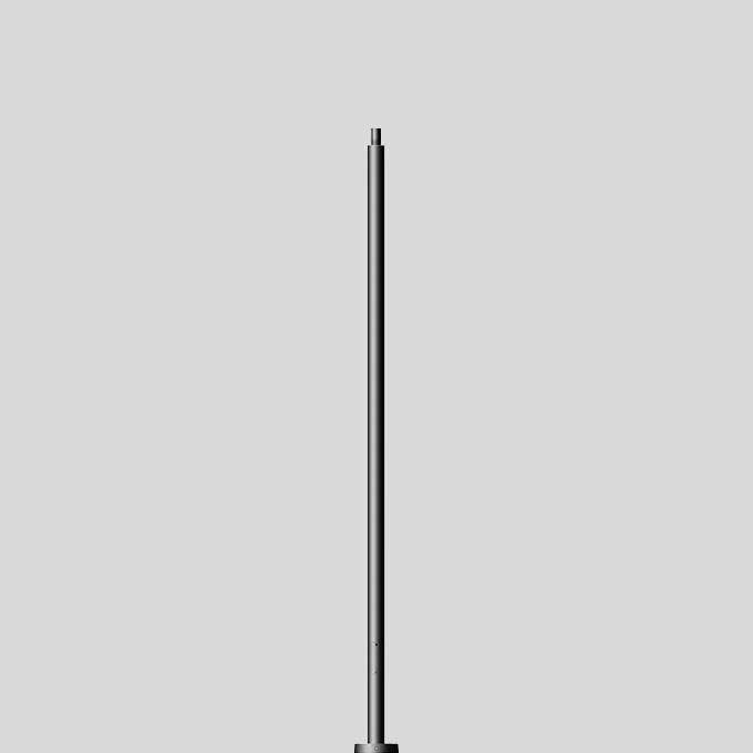 BEGA Lichtmast Grafiet antraciet