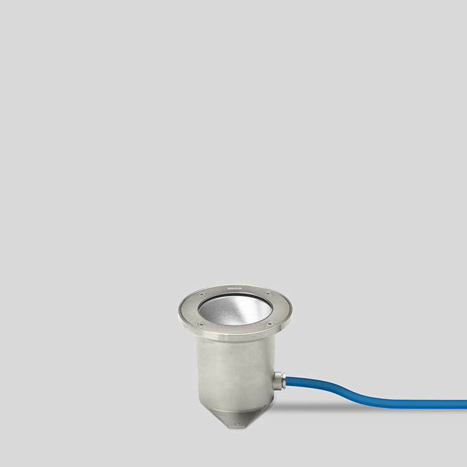 BEGA BEGA Grondinbouwarmatuur edelstaal mat - 379lm - 4.1W - 3000K - IP68