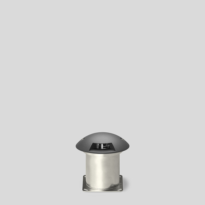 BEGA BEGA Grondinbouwarmatuur grafiet - 24lm - 2.3W - 3000K - IP67