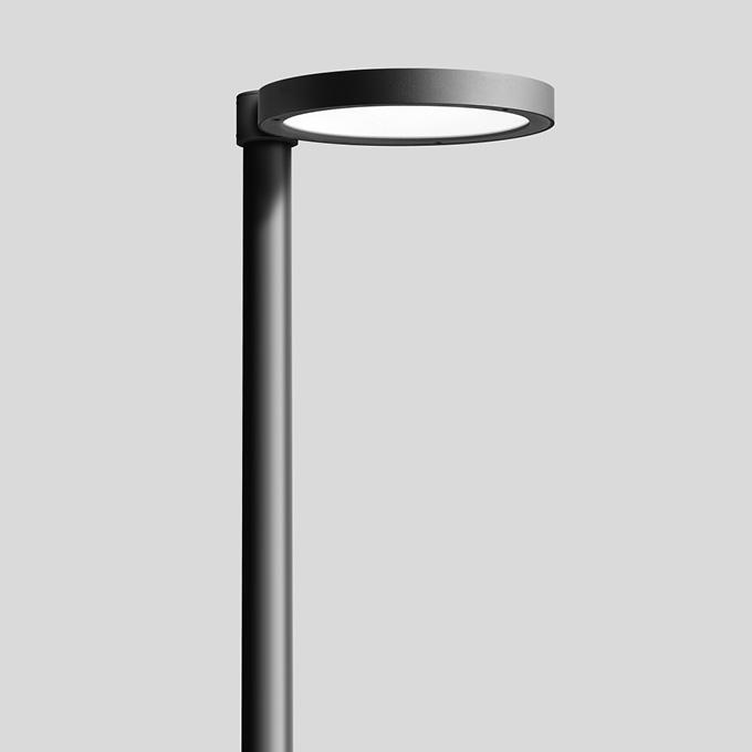BEGA Opzetarmatuur grafiet - 3276lm - 26.4W - 3000K - IP65