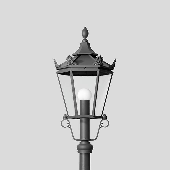 BEGA Opzetarmatuur grafiet - 695lm - 14.3W - 3000K - IP23