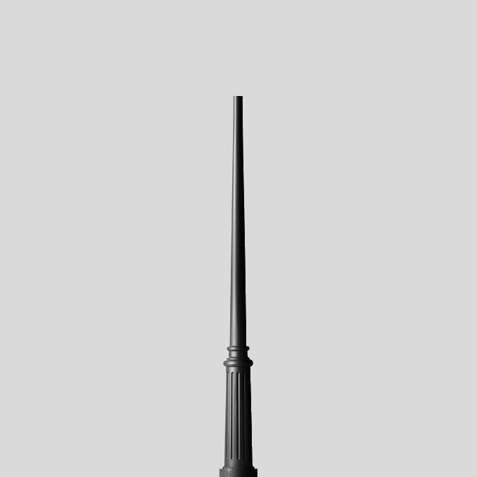 BEGA Lichtmast Grafiet antraciet